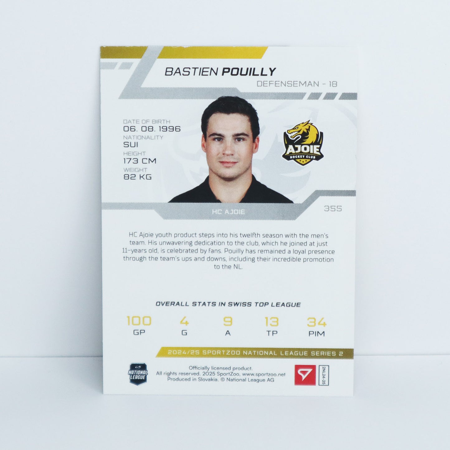 355 - HCA - BASTIEN POUILLY - BASE RED - 03/20