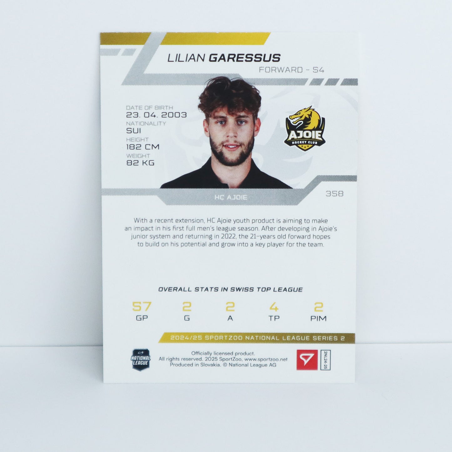 358 - HCA - LILIAN GARESSUS - BASE SET