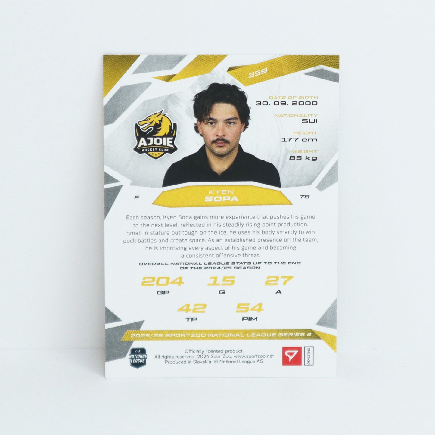 359 - HCA - KYEN SOPA - BASE GOLD - 10/10