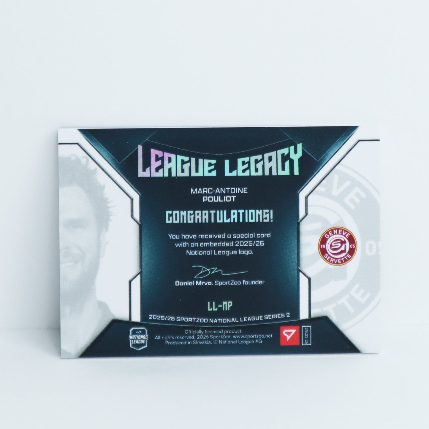 LL-MP - GSHC - MARC-ANTOINE POULIOT - LEAGUE LEGACY SILVER - 13/20