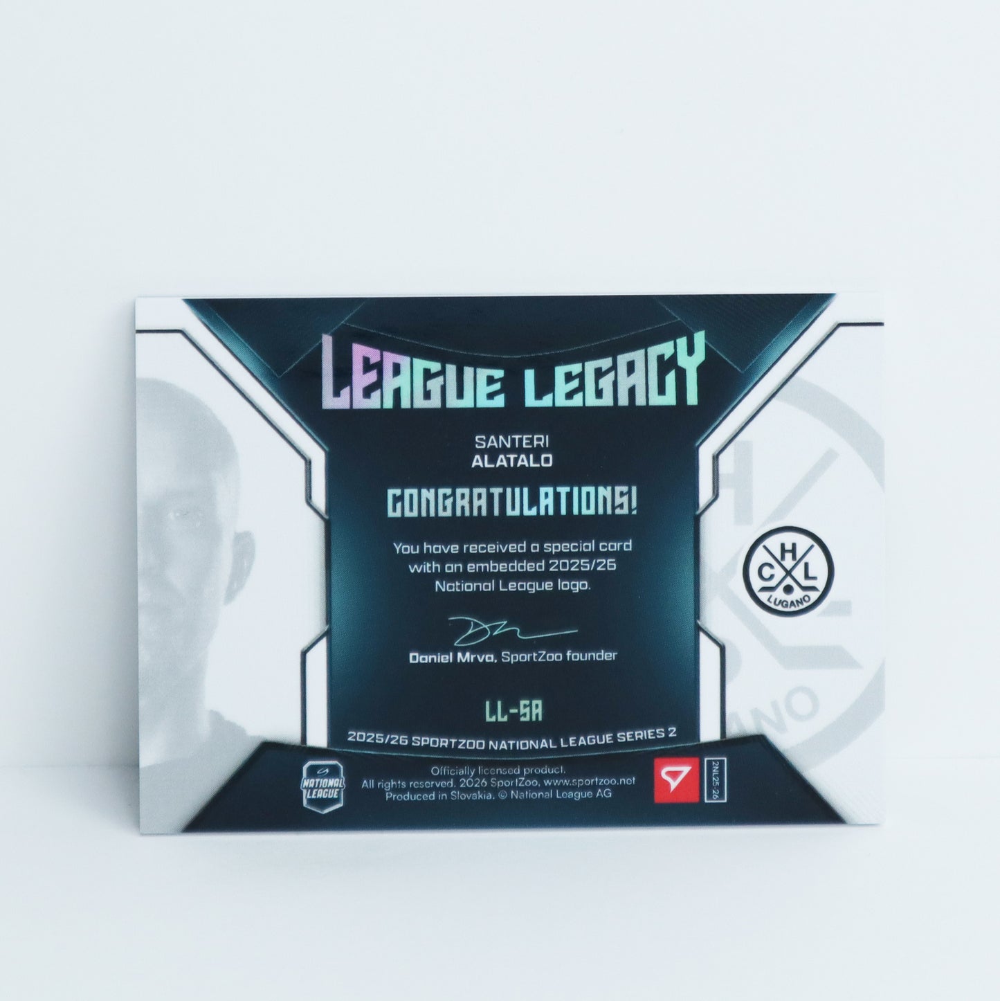 LL-SA - HCL - SANTERI ALATALO - LEAGUE LEGACY SILVER - 20/20