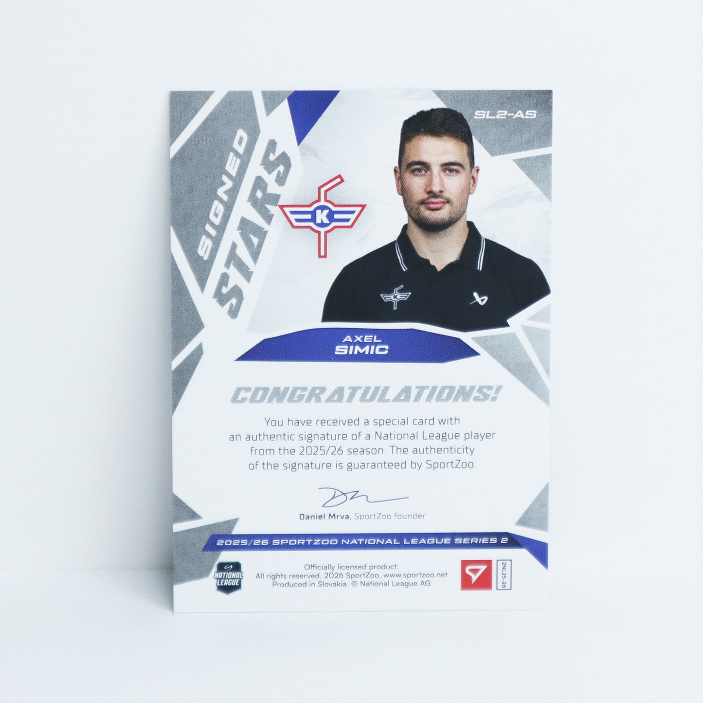 SL2-AS - EHCK - AXEL SIMIC - SIGNED STARS LEVEL 2 - 19/69