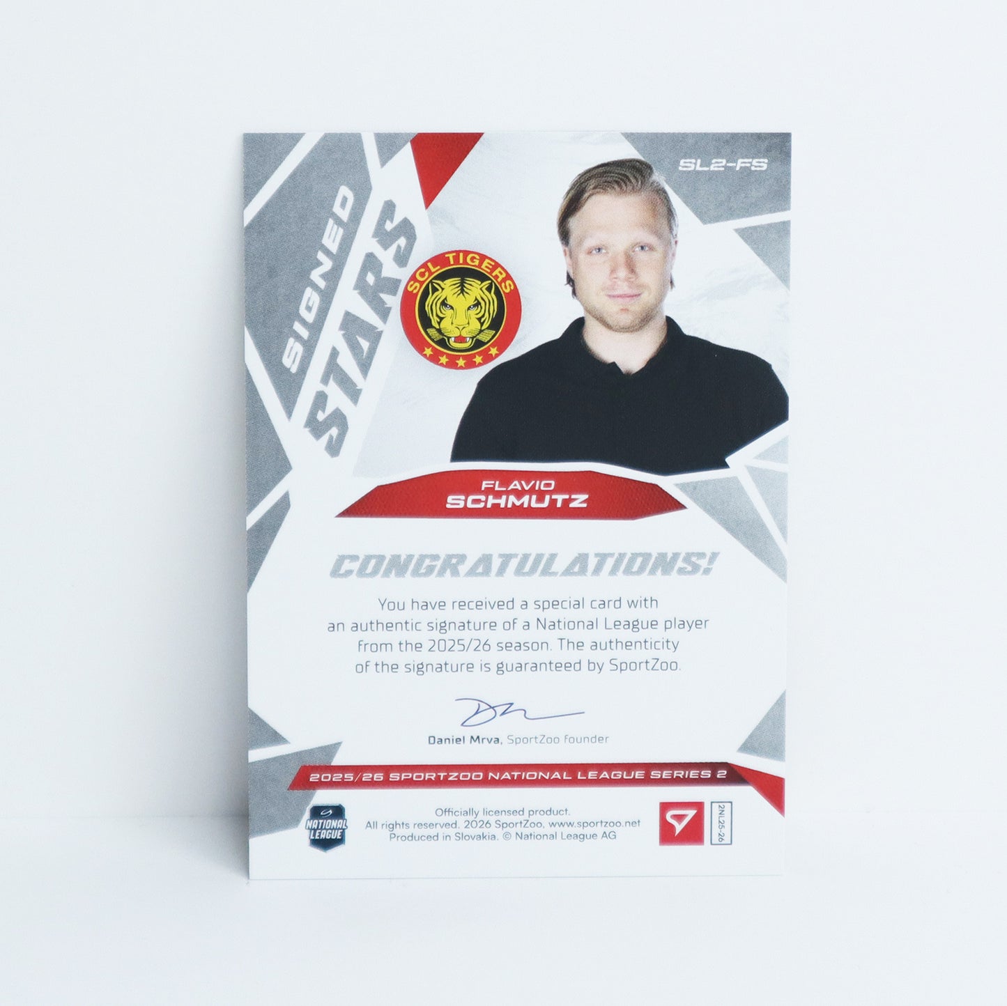 SL2-FS - SCL - FLAVIO SCHMUTZ - SIGNED STARS LEVEL 2 - 39/69