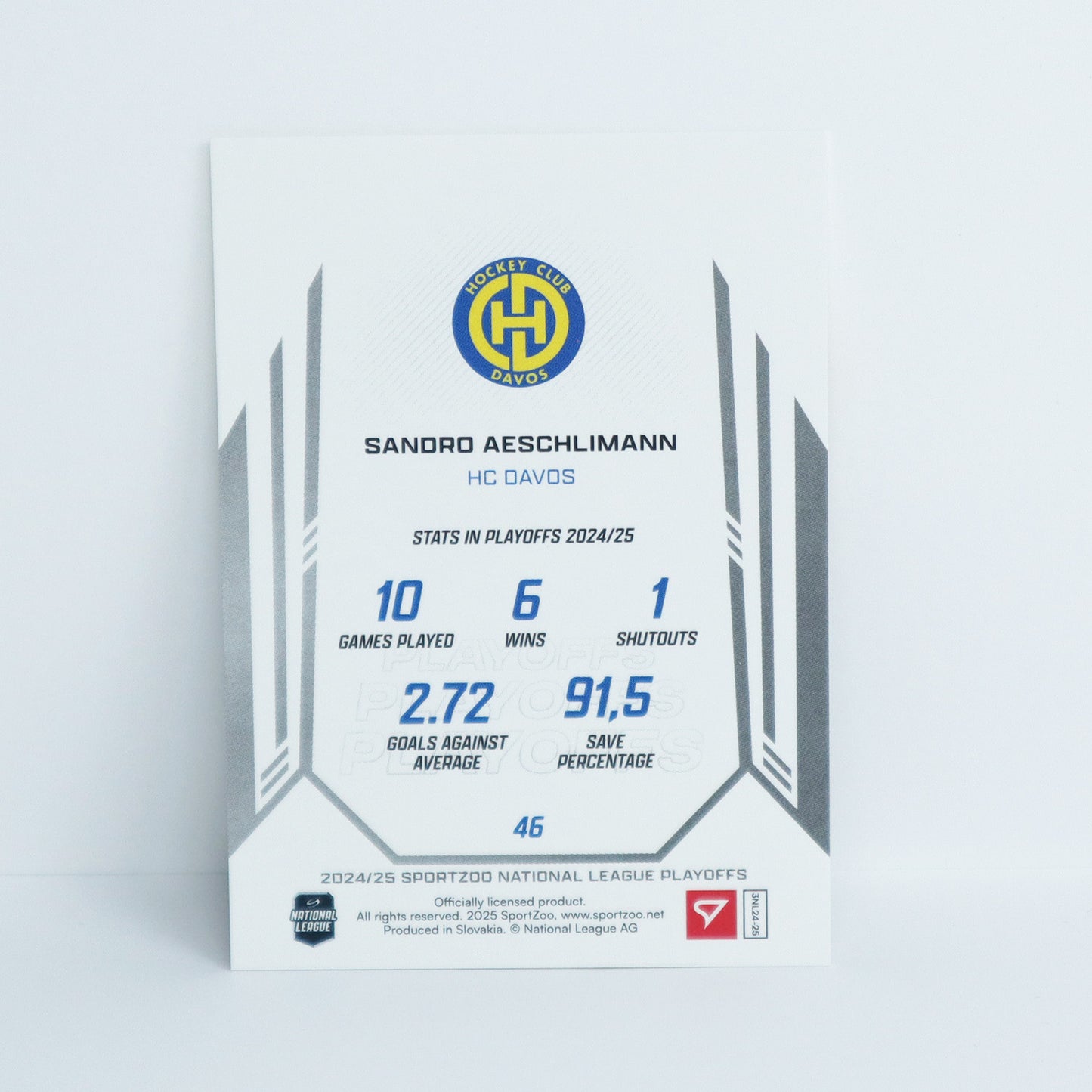 46 - HCD - SANDRO AESCHLIMANN - BASE SET