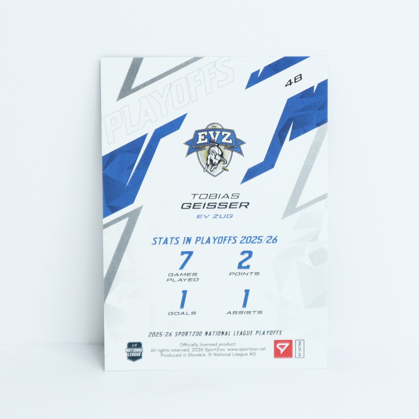 48 - EVZ - TOBIAS GEISSER - BASE BLACK - 1/1
