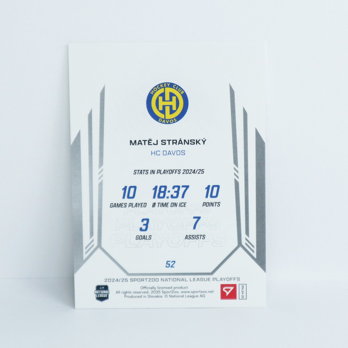 52 - HCD - MATEJ STRANSKY - BASE SET