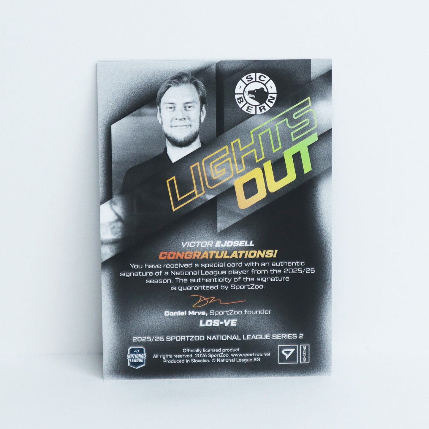 LOS-VE - SCB - VICTOR EJDSSELL - LIGHTS OUT GOLD AUTO - 14/60