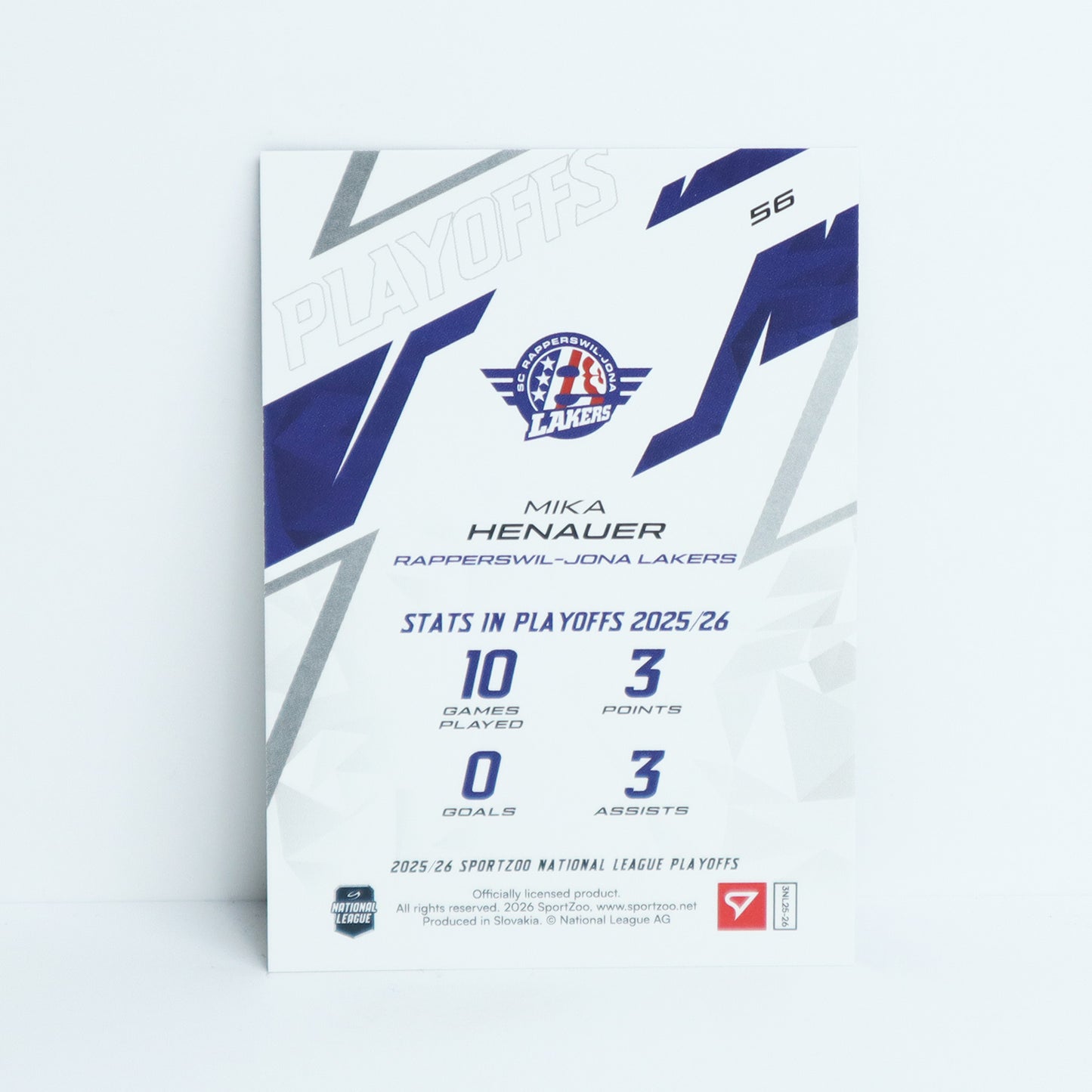 56 - SCRJ - MIKA HENAUER - BASE BLUE - 29/60