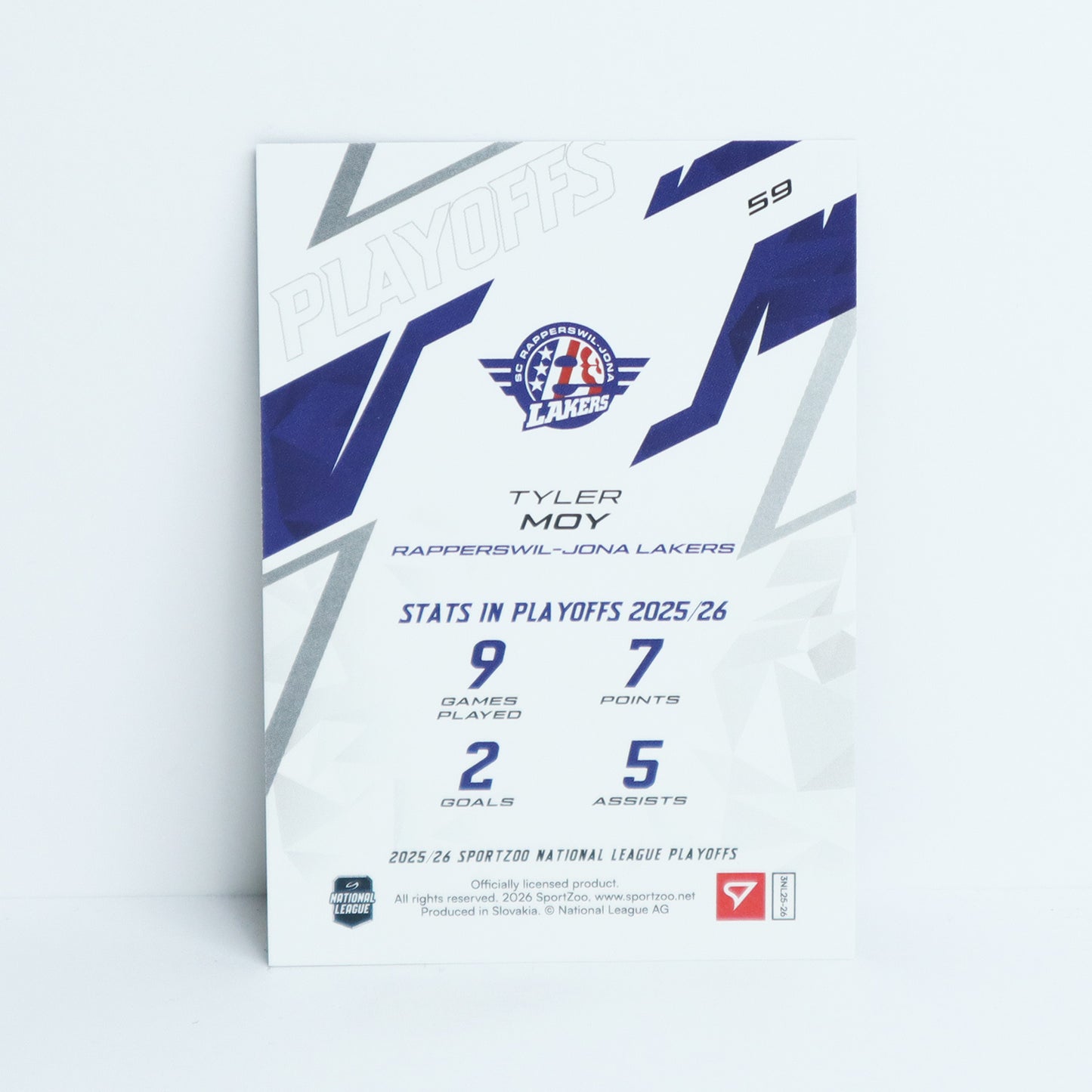 59 - SCRJ - TYLER MOY - BASE BLUE - 25/60