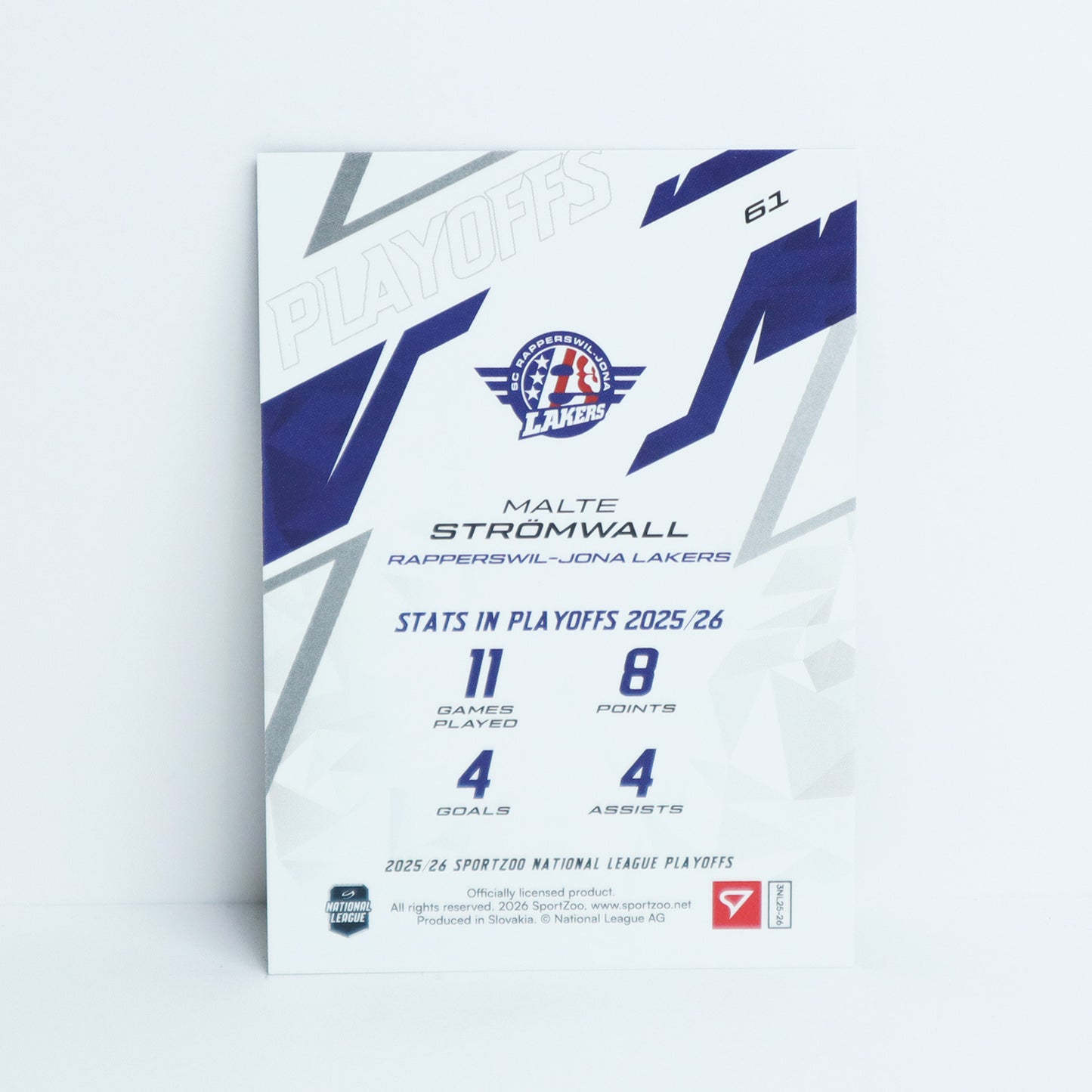 61 - SCRJ - MALTE STROMWALL - BASE BLUE - 34/60