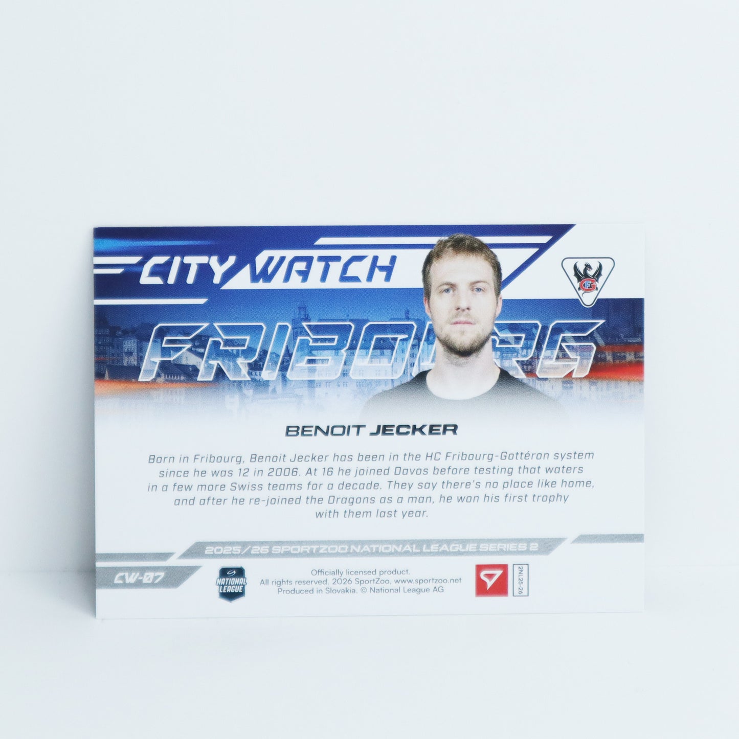CW-07 - FRI - BENOIT JECKER - CITY WATCH COPPER - 42/95