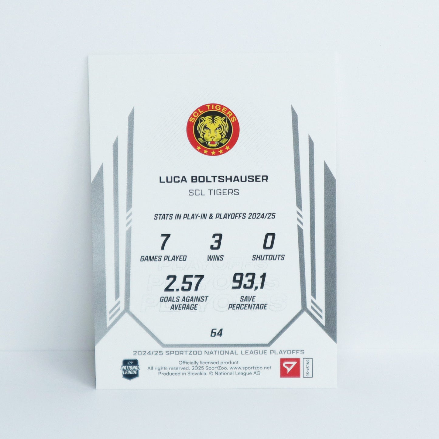 64 - SCL - LUCA BOLTSHAUSER - BASE SET