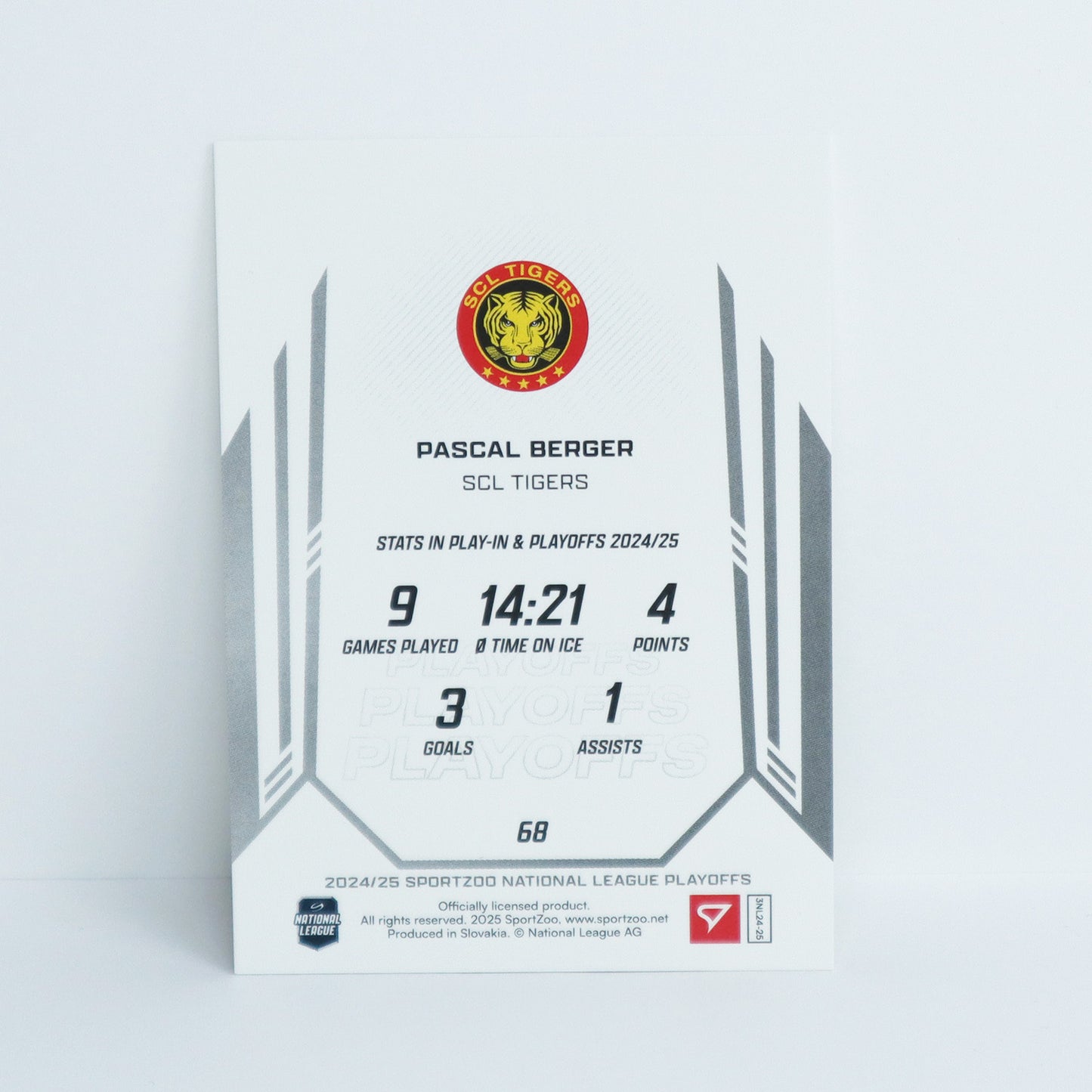 68 - SCL - PASCAL BERGER - BASE SET