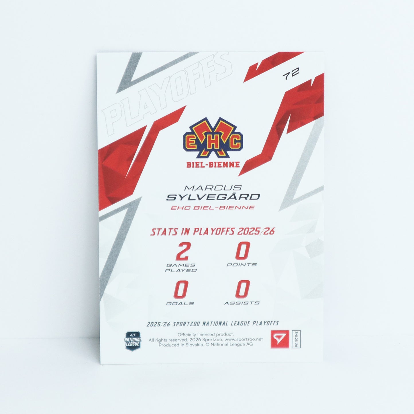 72 - EHCB - MARCUS SYLVEGARD - BASE BLUE - 55/60