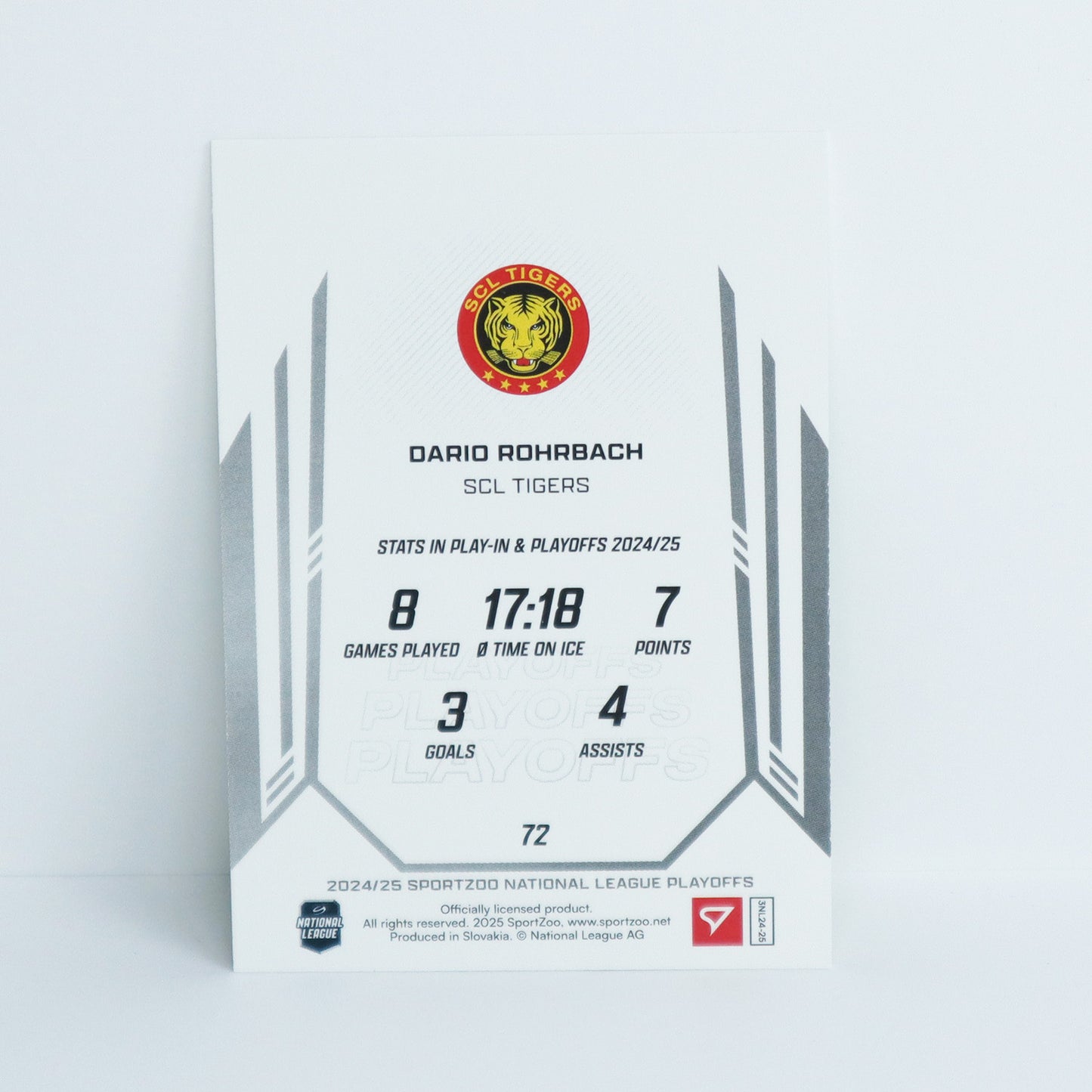 72 - SCL - DARIO ROHRBACH - BASE GREEN - 51/60