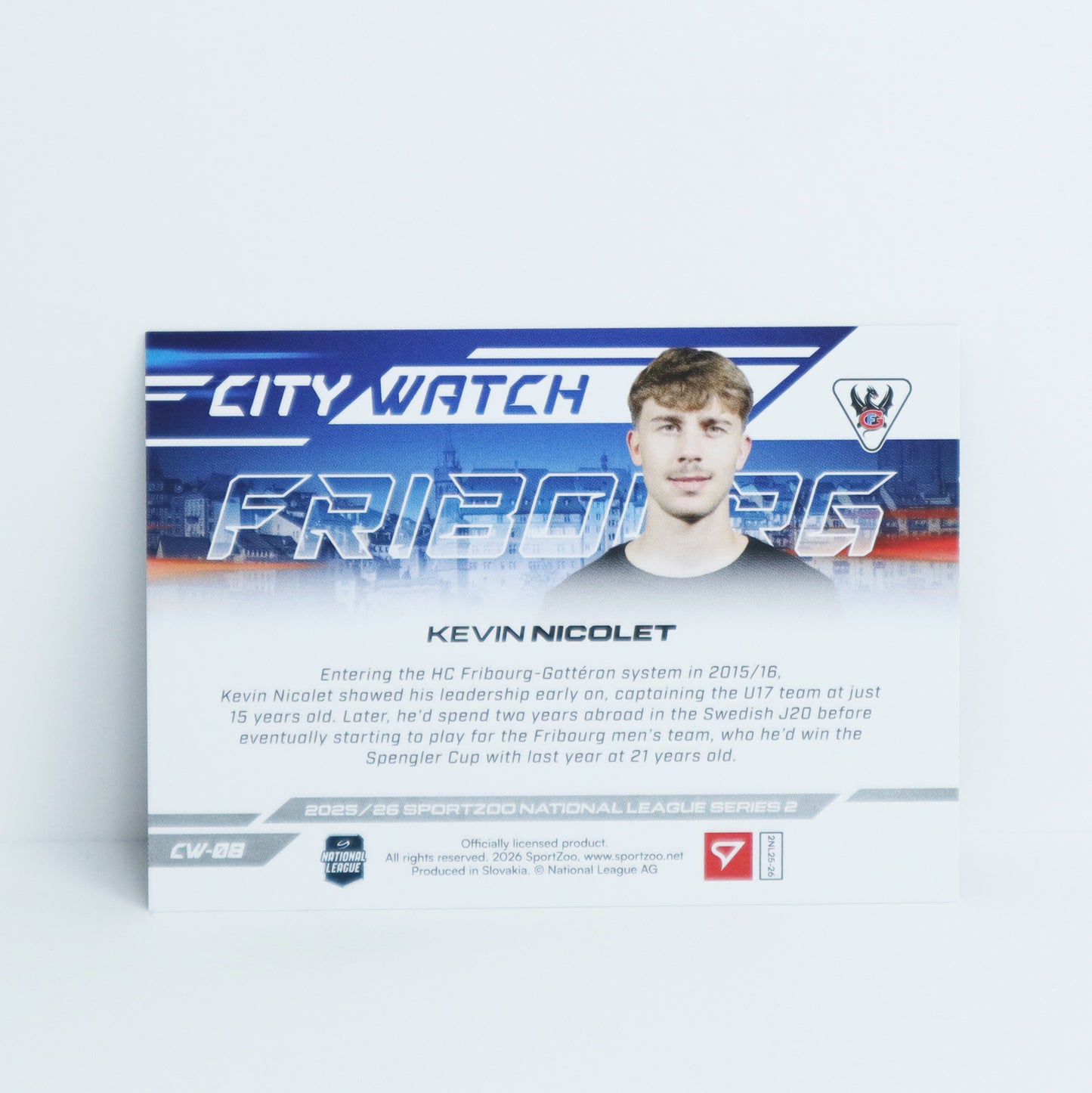 CW-08 - FRI - KEVIN NICOLET - CITY WATCH COPPER - 83/95