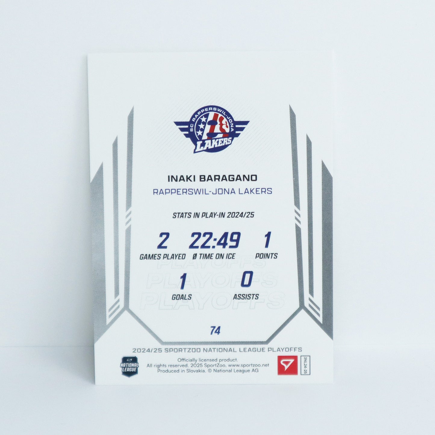 74 - SCRJ - INAKI BARAGANO - BASE SET