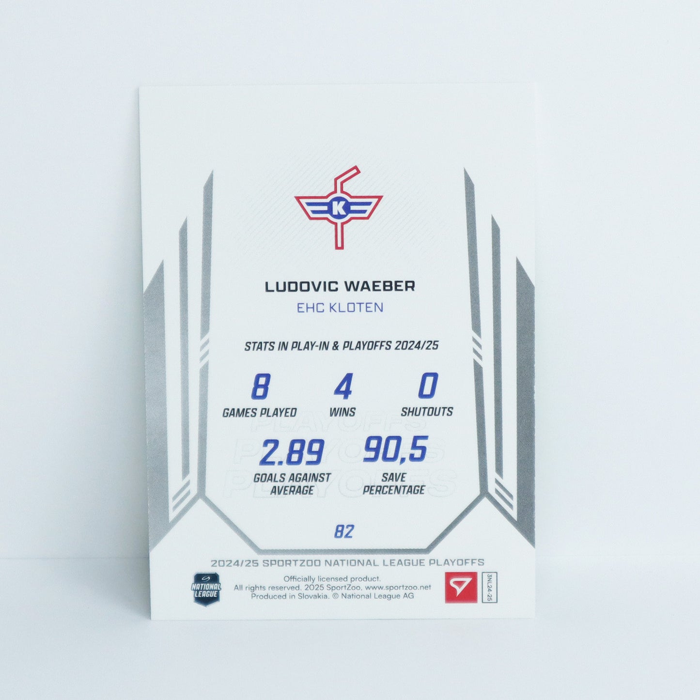 82 - EHCK - LUDOVIC WAEBER - BASE GREEN - 42/60