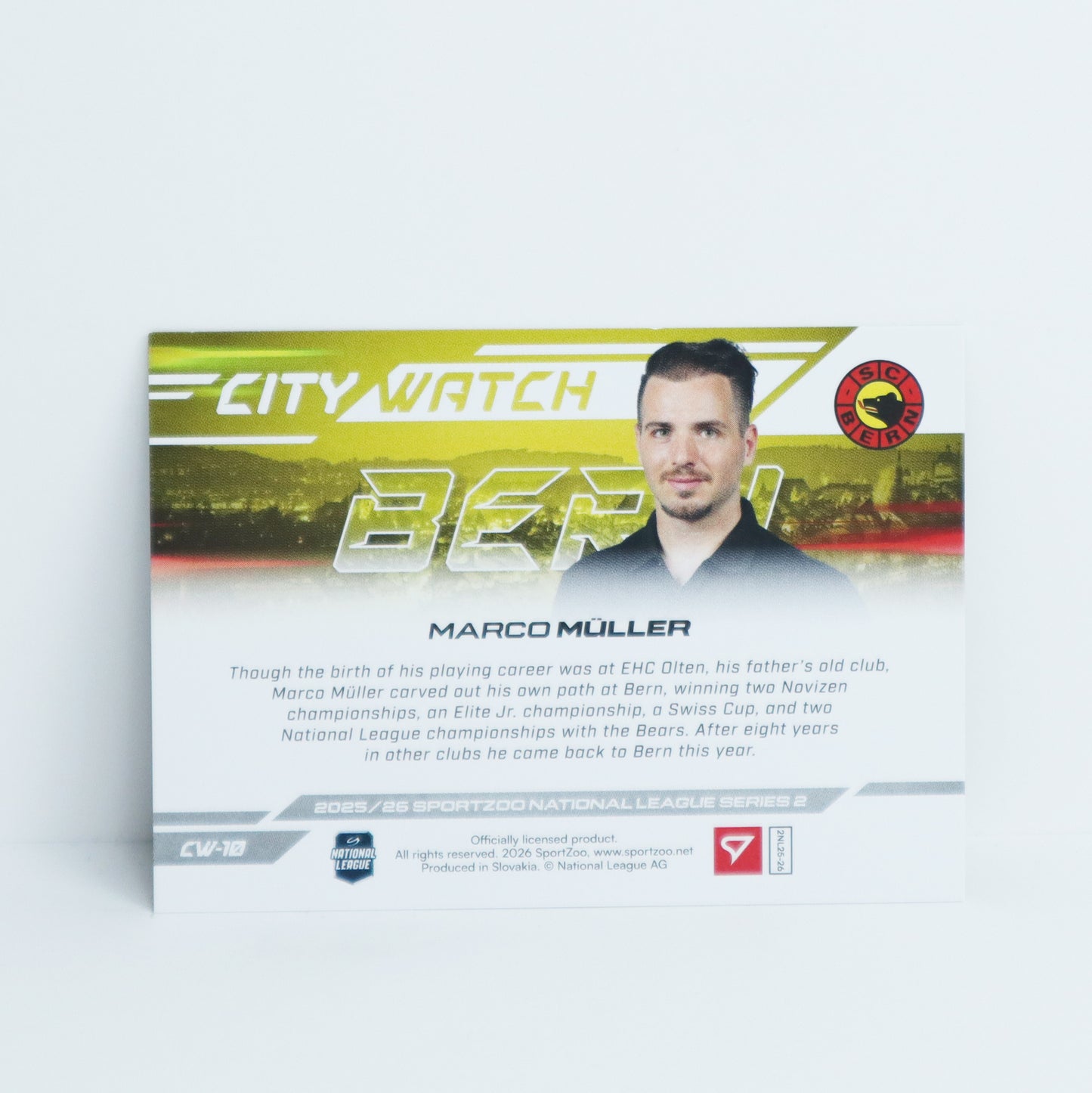 CW-10 - SCB - MARCO MULLER - CITY WATCH COPPER - 68/95
