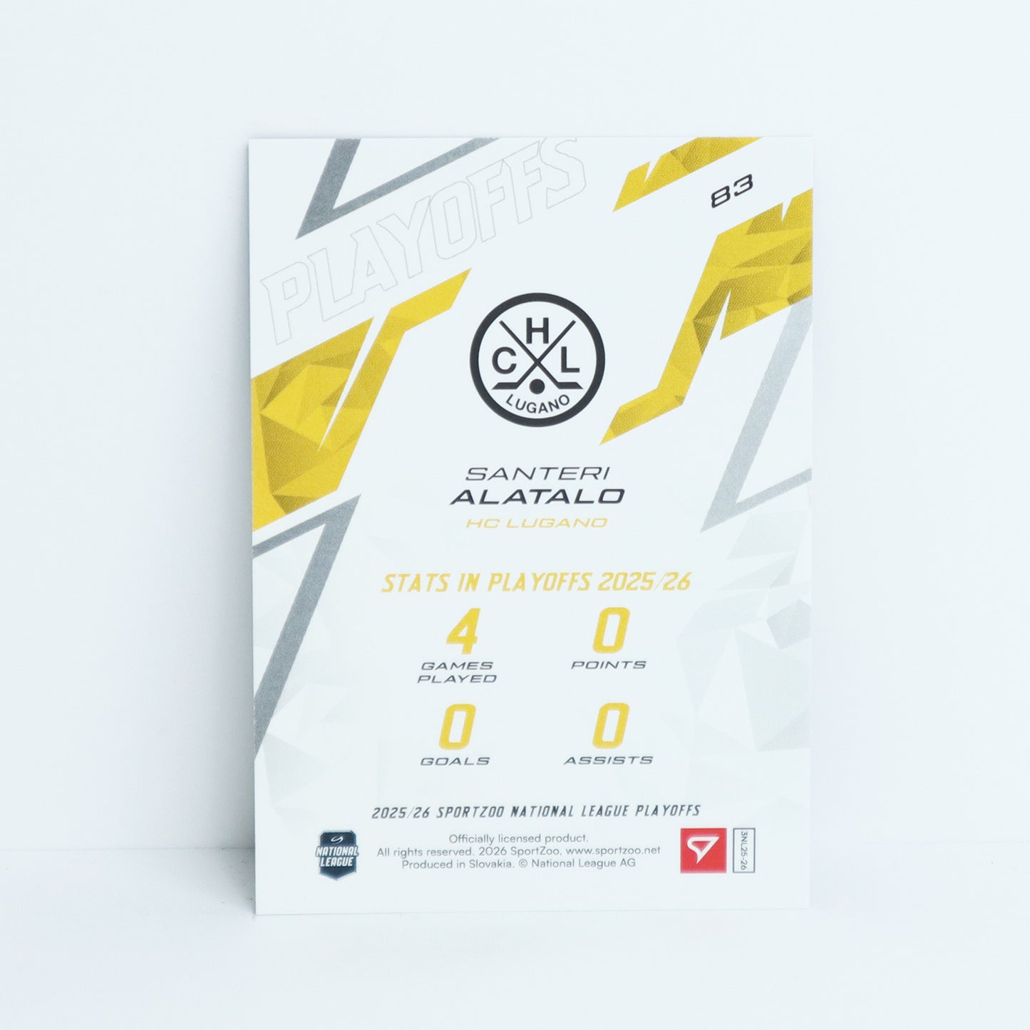 83 - HCL - SANTERI ALATALO - BASE BLUE - 07/60