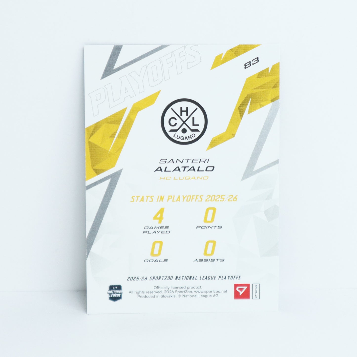 83 - HCL - SANTERI ALATALO - BASE BLUE - 33/60