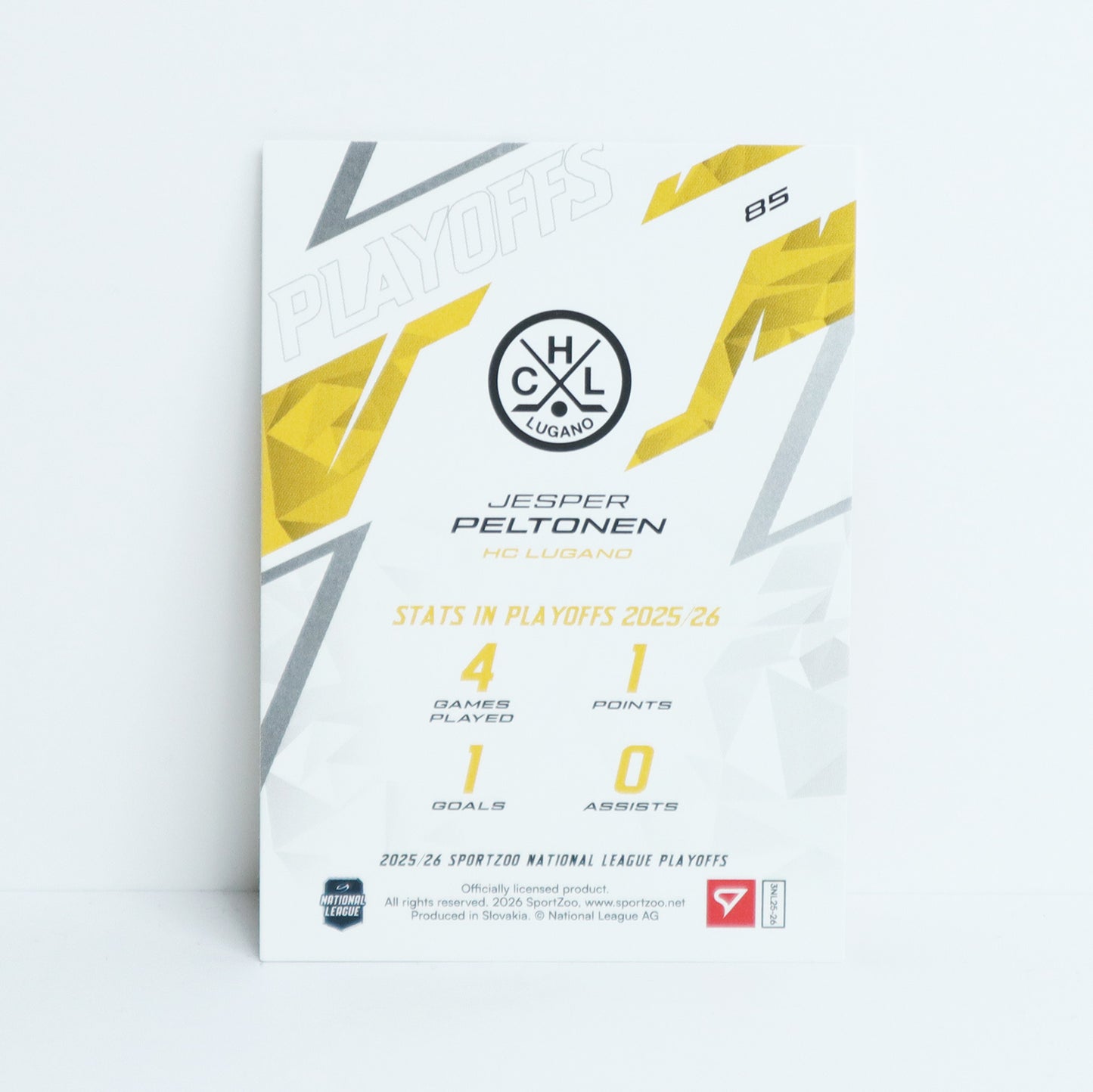 85 - HCL - JESPER PELTONEN - BASE SET