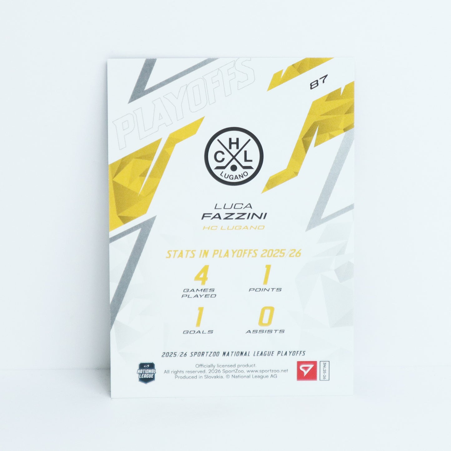 87 - HCL - LUCA FAZZINI - BASE BLUE - 54/60