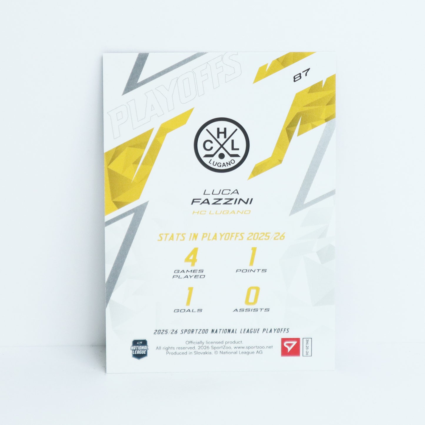 87 - HCL - LUCA FAZZINI - BASE BLUE - 57/60