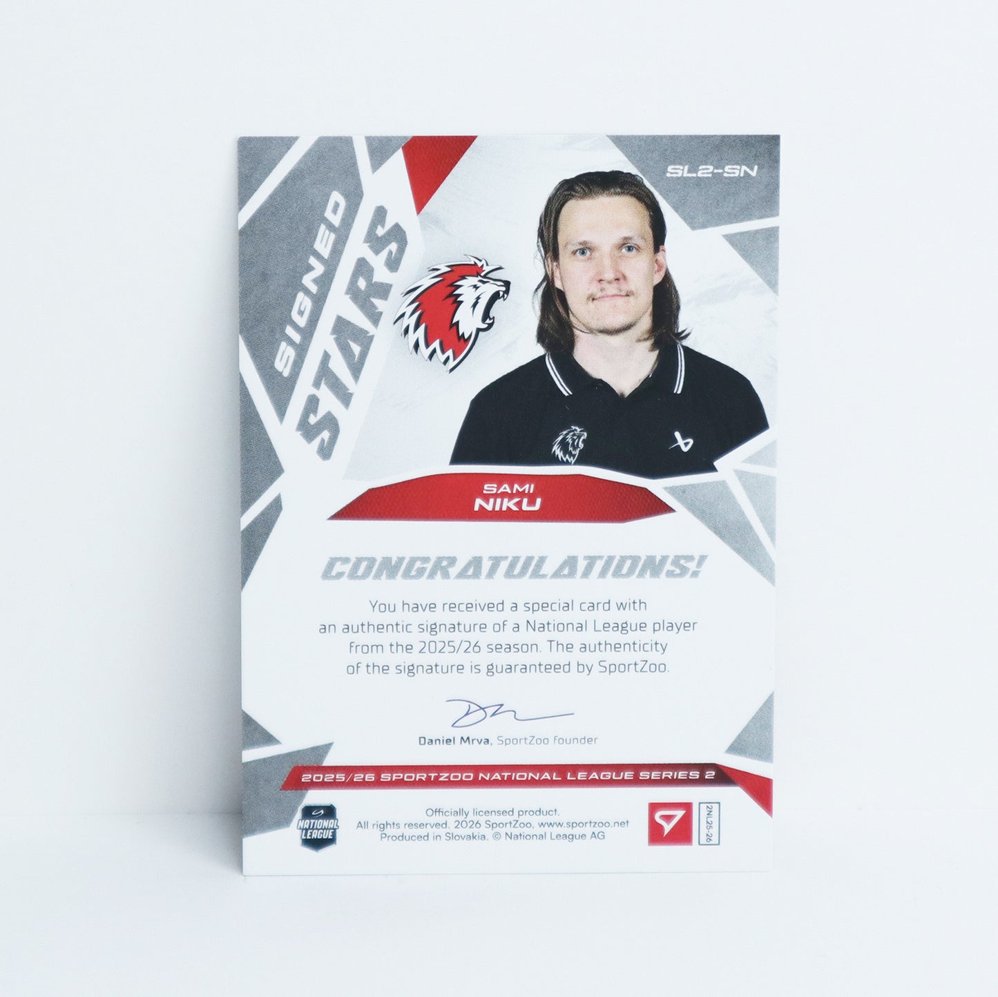 SL2-SN - LHC - SAMI NIKU - SIGNED STARS LEVEL 2 - 34/69