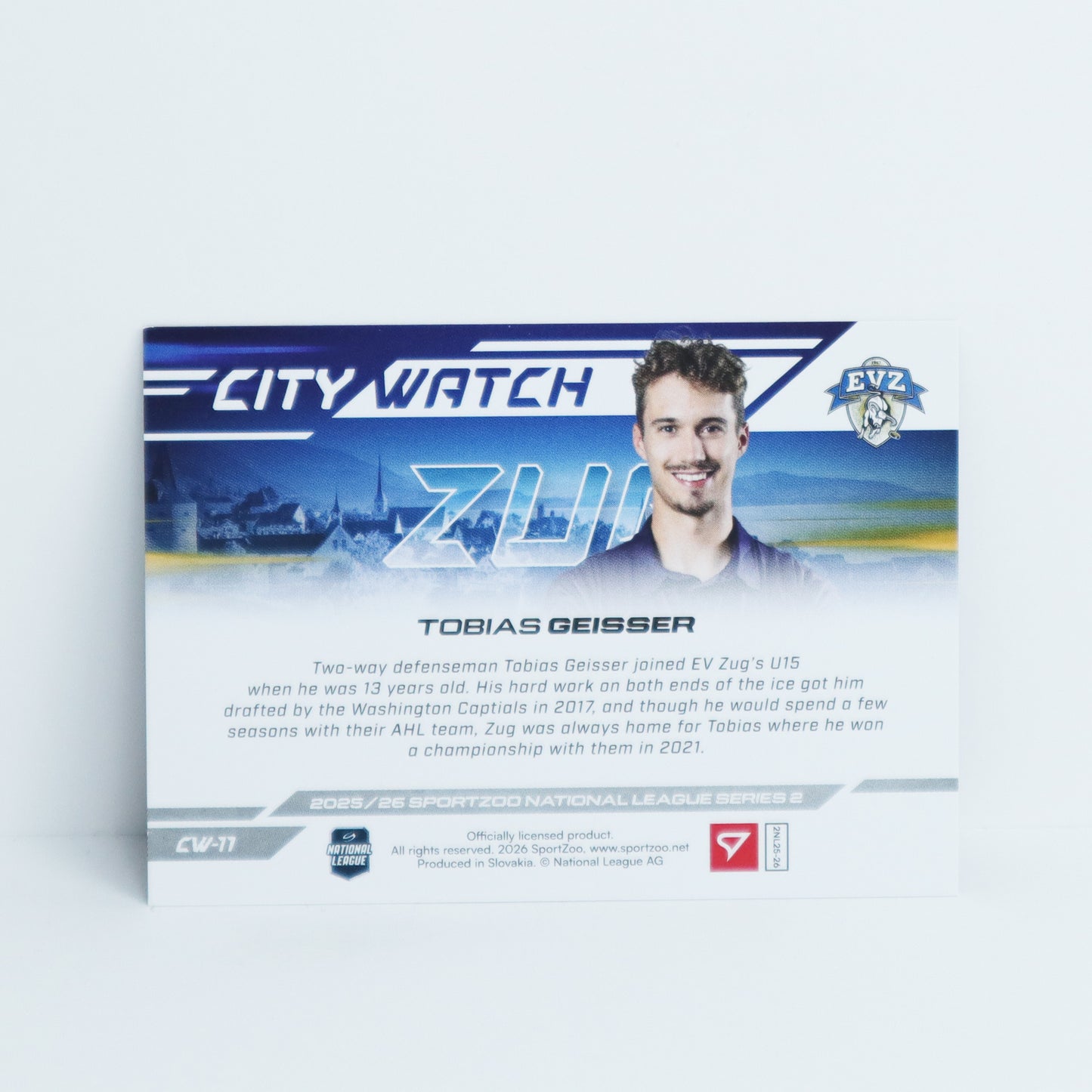 CW-11 - EVZ - TOBIAS GEISSER - CITY WATCH COPPER - 70/95
