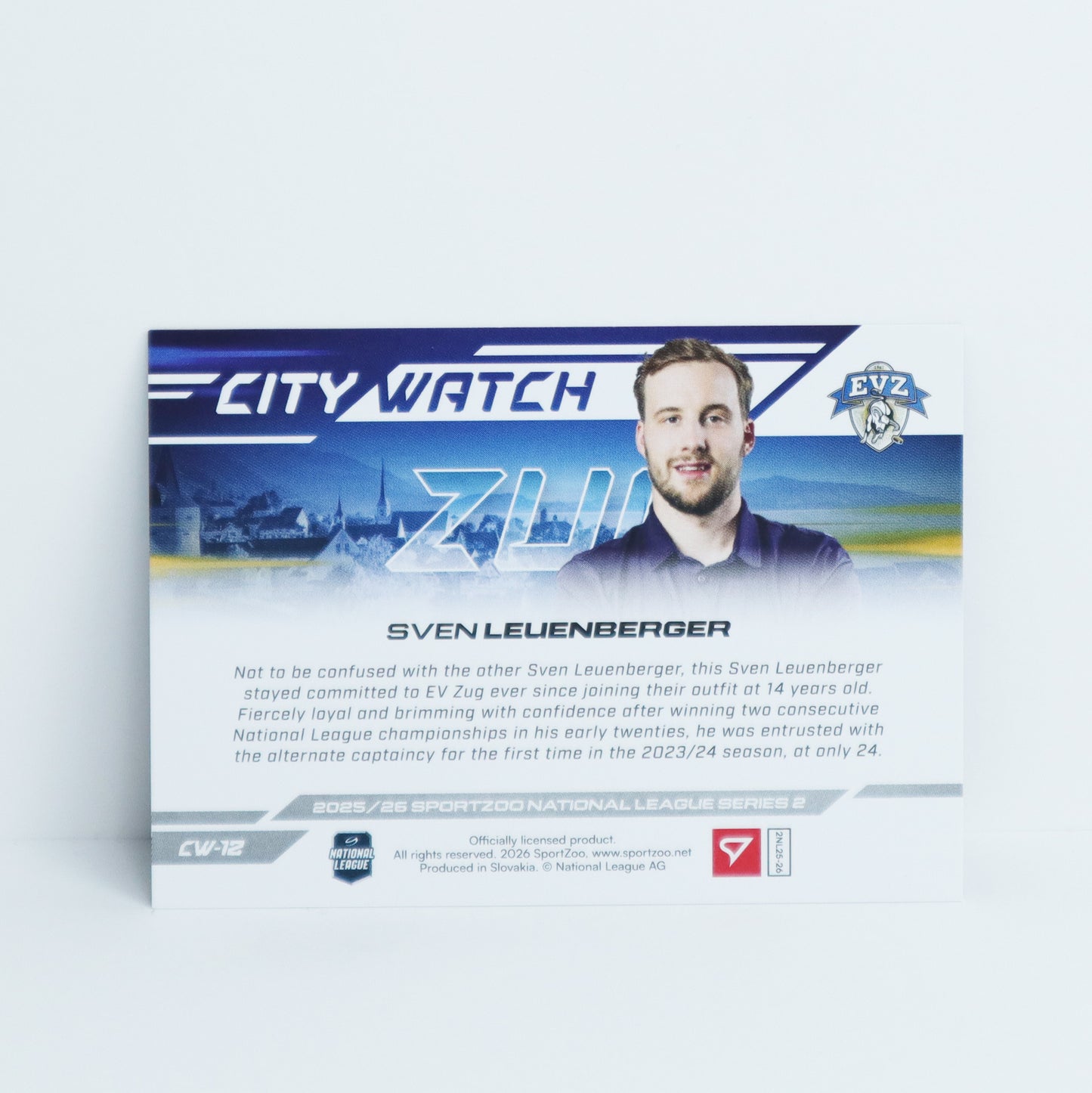 CW-12 - EVZ - SVEN LEUENBERGER - CITY WATCH COPPER - 11/95