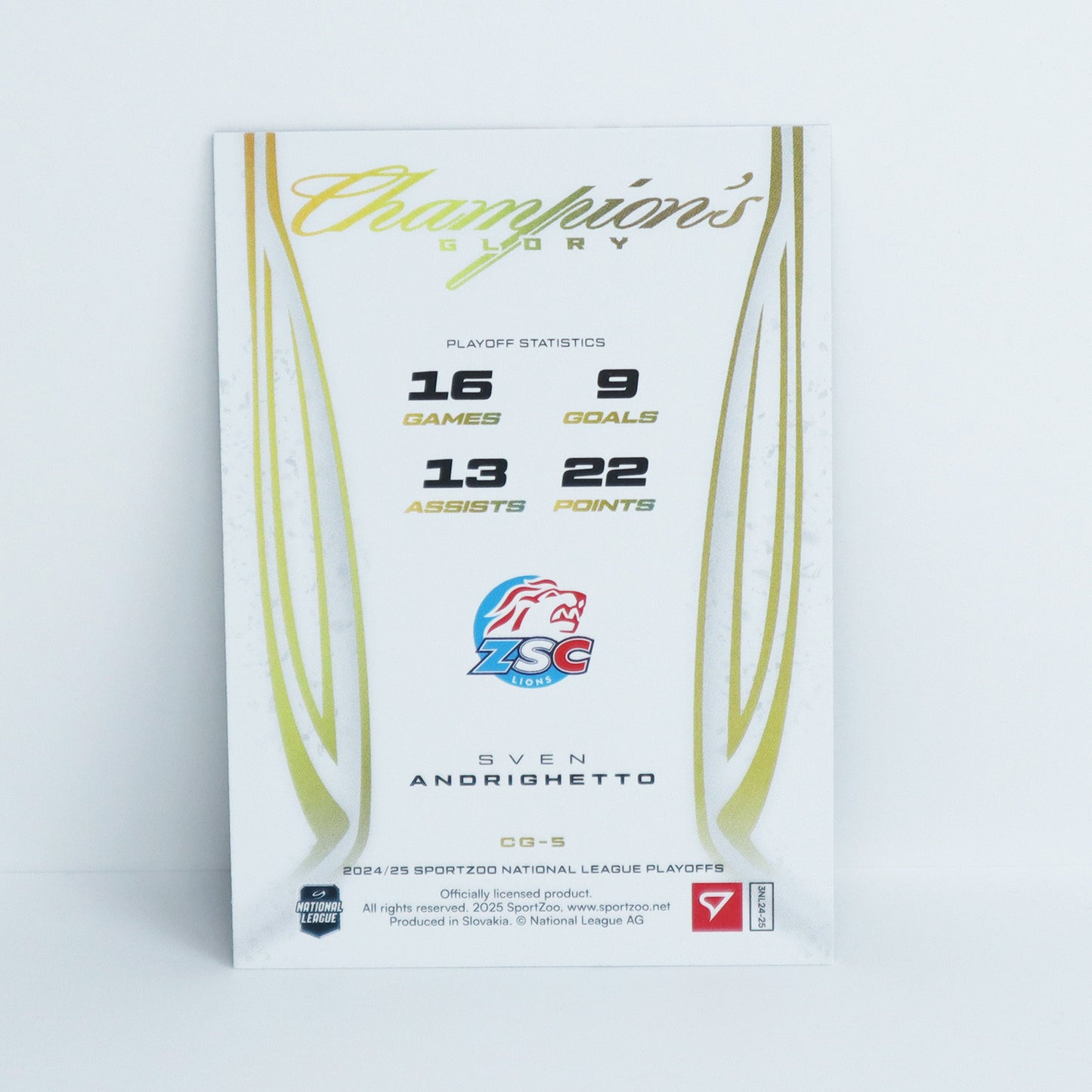 CG-5 - ZSC - SVEN ANDRIGHETTO