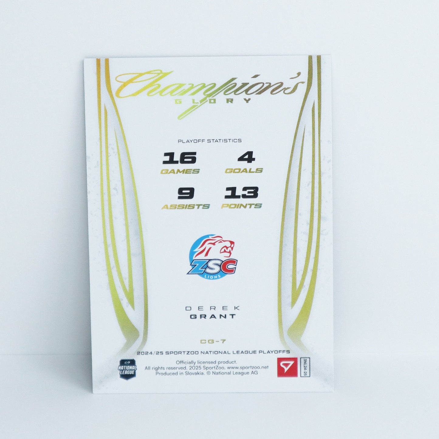 CG-7 - ZSC - DEREK GRANT