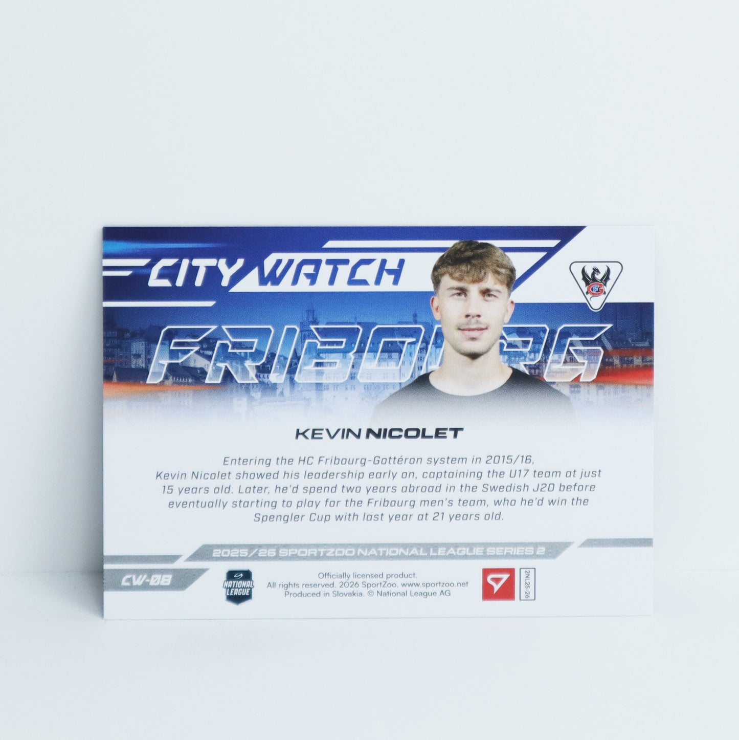 CW-08 - FRI - KEVIN NICOLET - CITY WATCH BASE