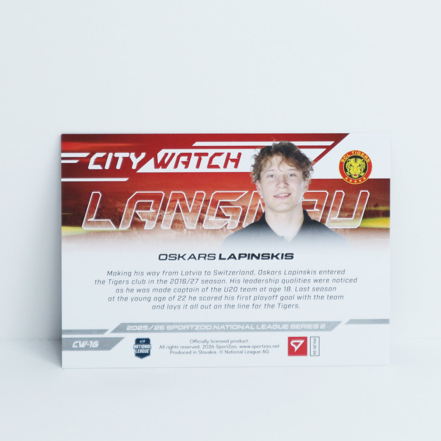 CW-16 - SCL - OSKARS LAPINSKIS - CITY WATCH BASE