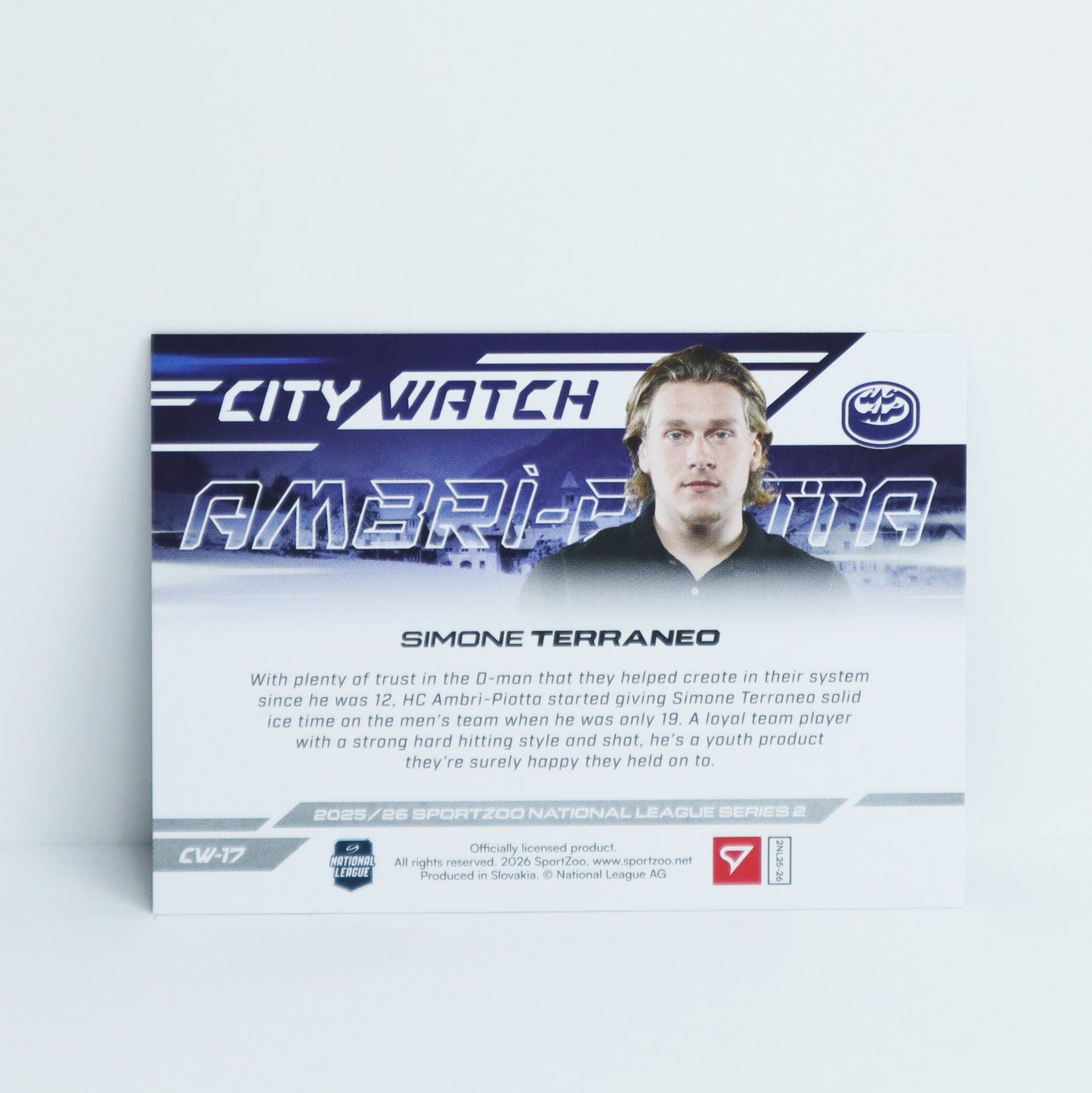 CW-17 - HCAP - SIMONE TERRANEO - CITY WATCH BASE
