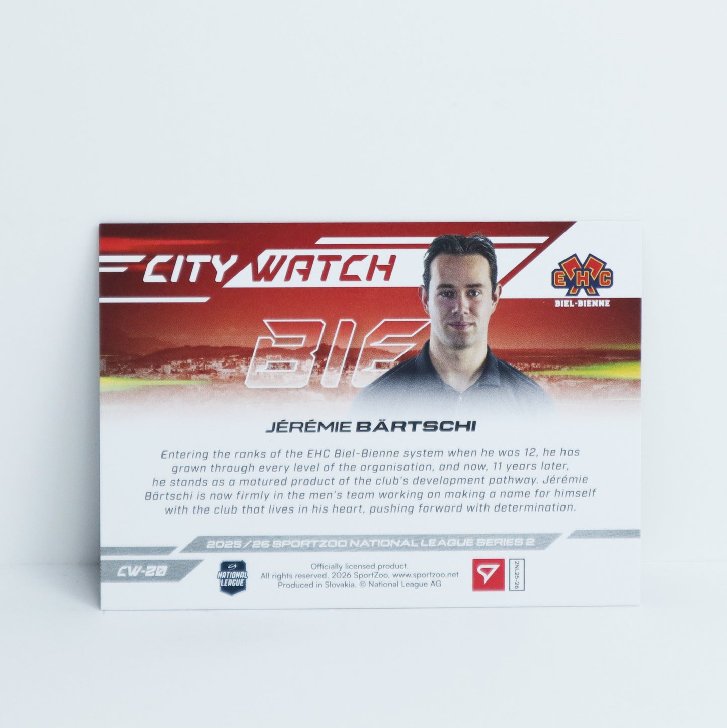 CW-20 - EHCB - JEREMIE BARTSCHI - CITY WATCH BASE
