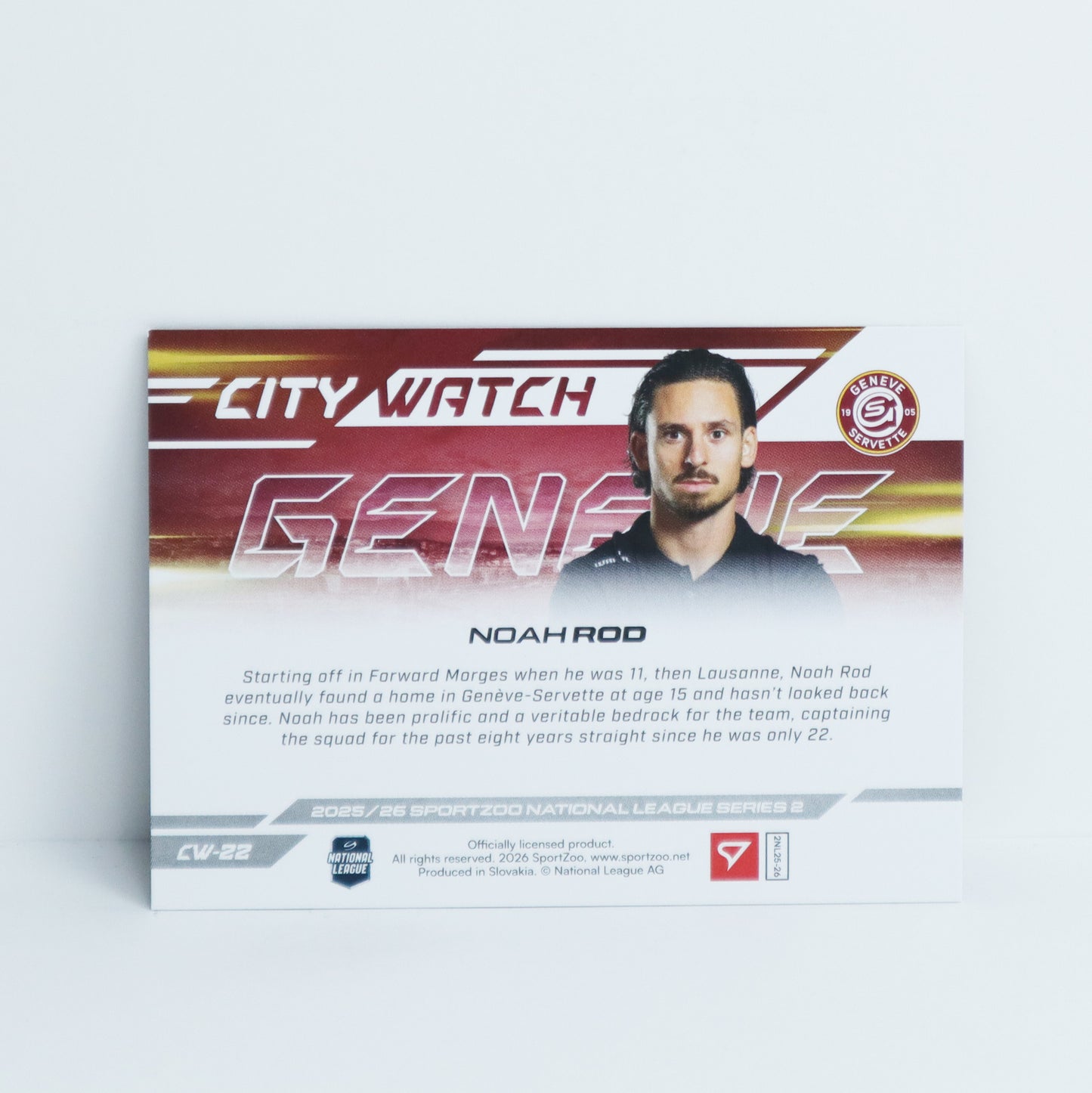 CW-22 - GSHC - NOAH ROD - CITY WATCH BASE