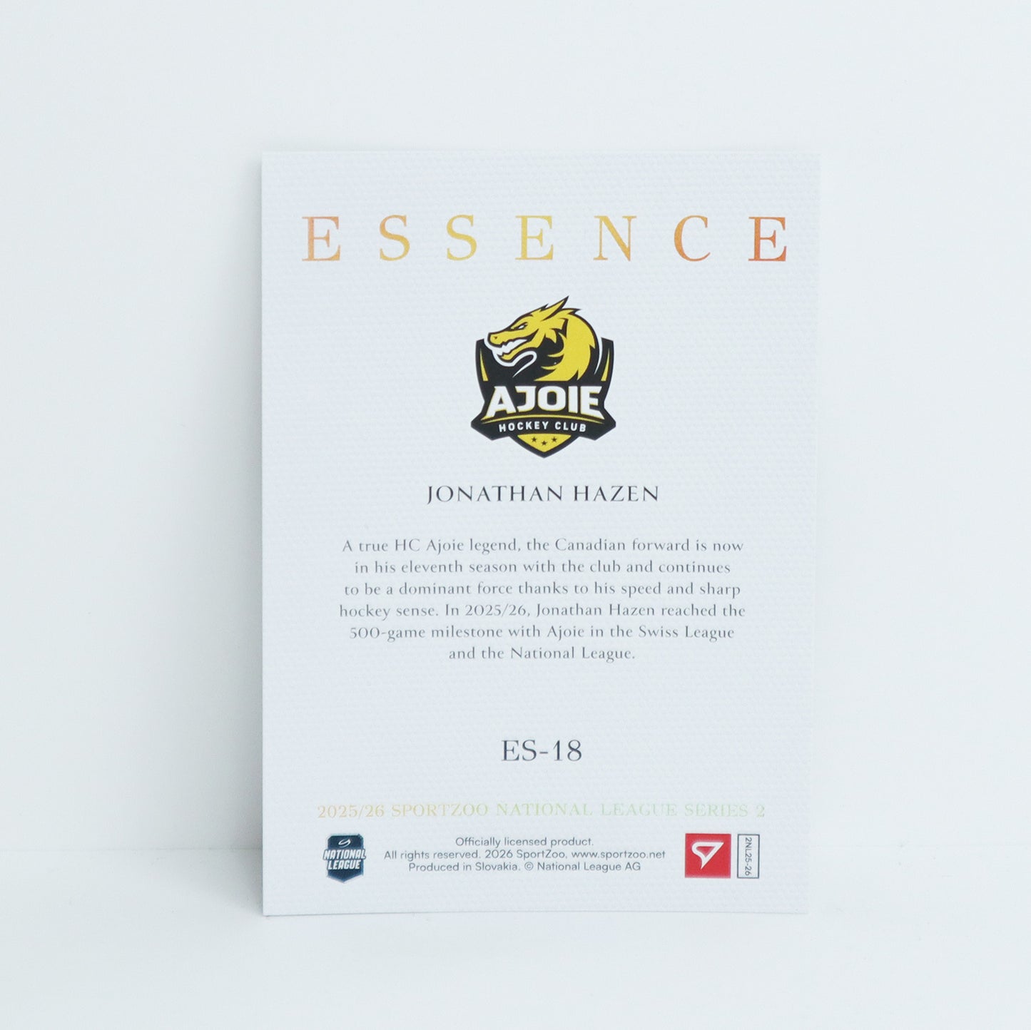 ES-18 - HCA - JONATHAN HAZEN - ESSENCE BASE