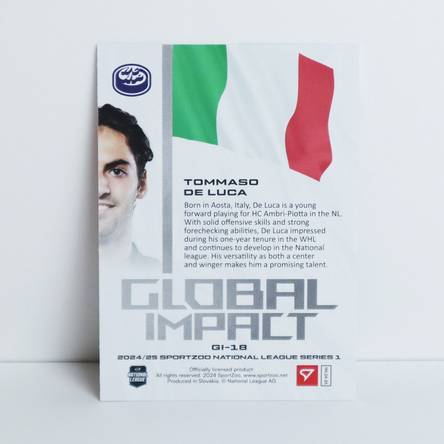 GI-18 - HCAP - TOMMASO DE LUCA - GLOBAL IMPACT BASE