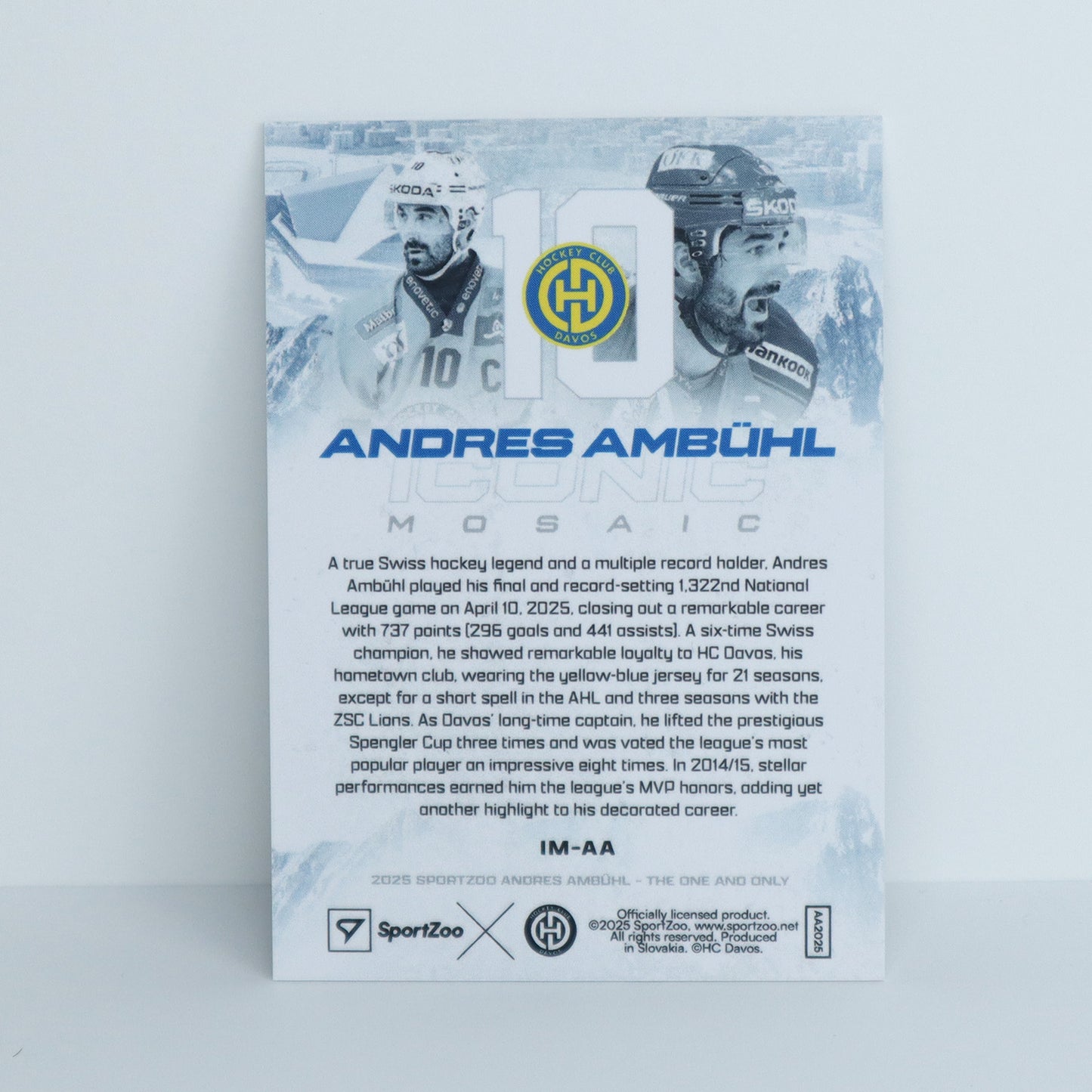 IM-AA - HCD - ANDRES AMBUHL - ICONIC MOSAIC GREEN - 18/99