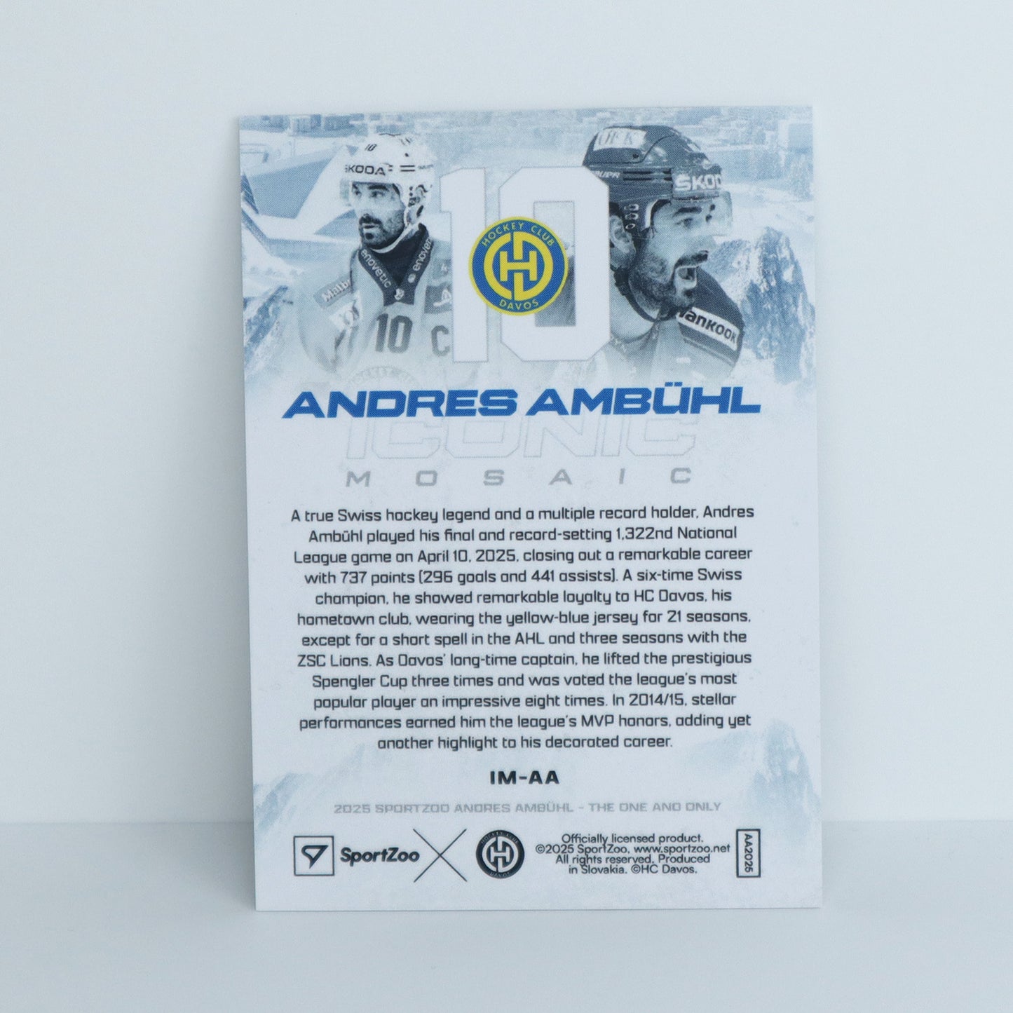 IM-AA - HCD - ANDRES AMBUHL - ICONIC MOSAIC GREEN - 37/99