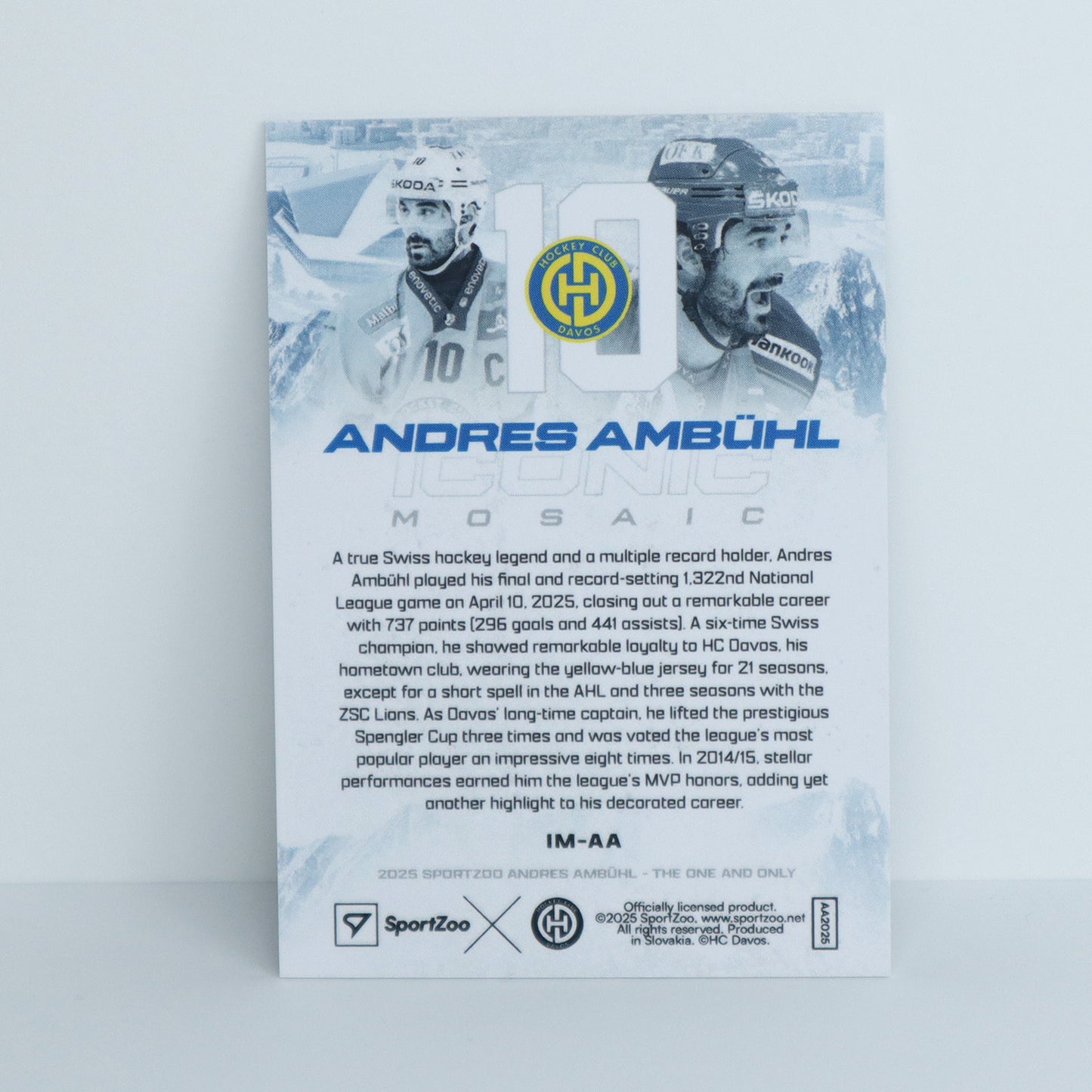 IM-AA - HCD - ANDRES AMBUHL - ICONIC MOSAIC GREEN - 76/99
