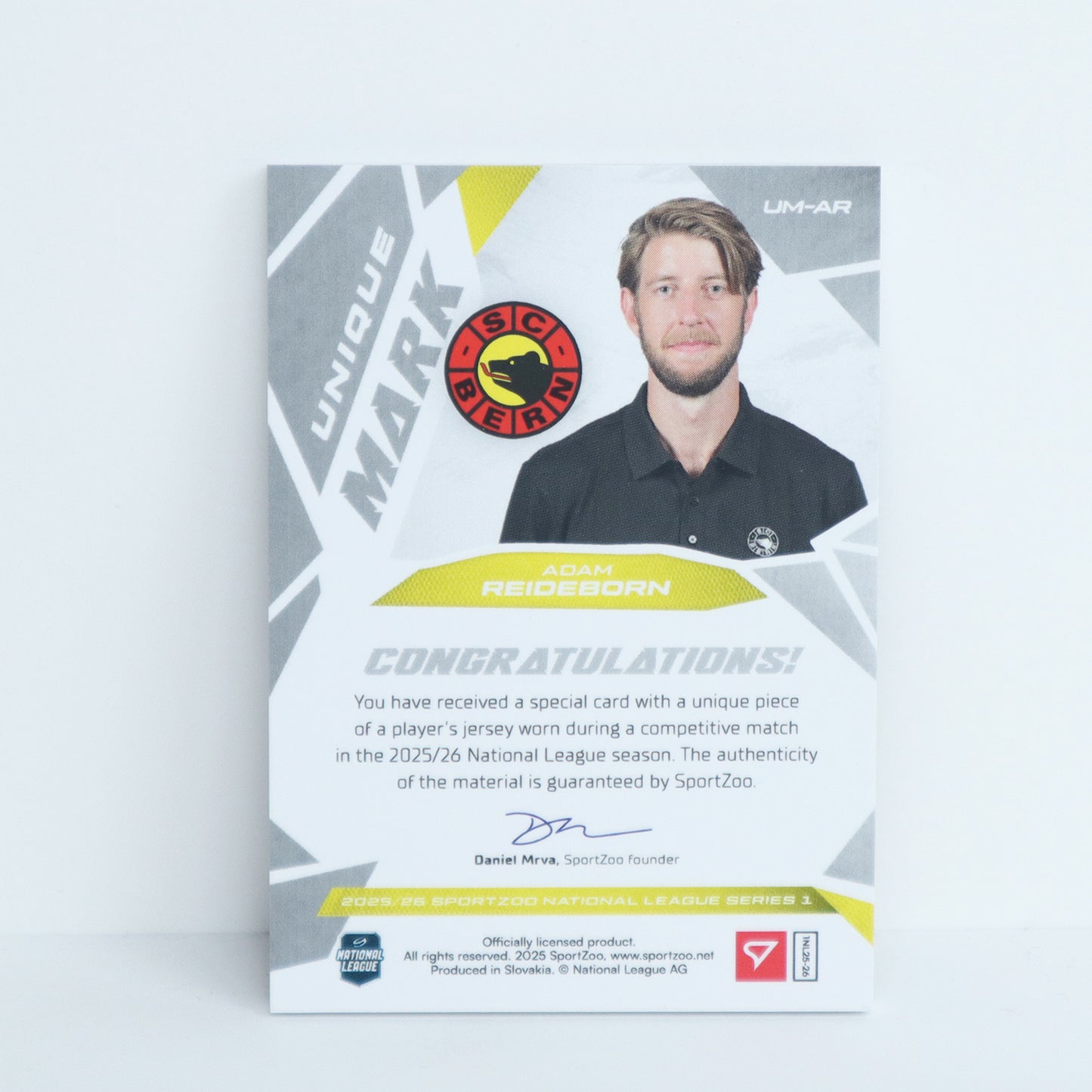 UM-AR - SCB - ADAM REIDEBORN - UNIQUE MARK - 14/28