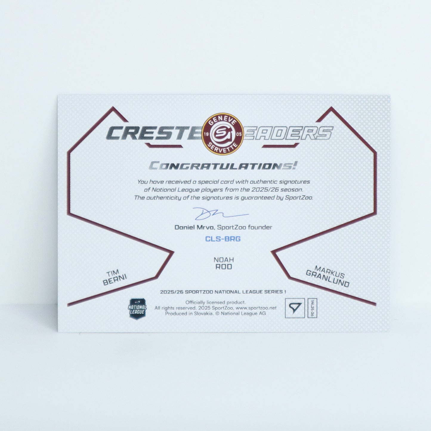 CLS-BRG - GSHC - CRESTED LEADERS SILVER AUTO - 09/15