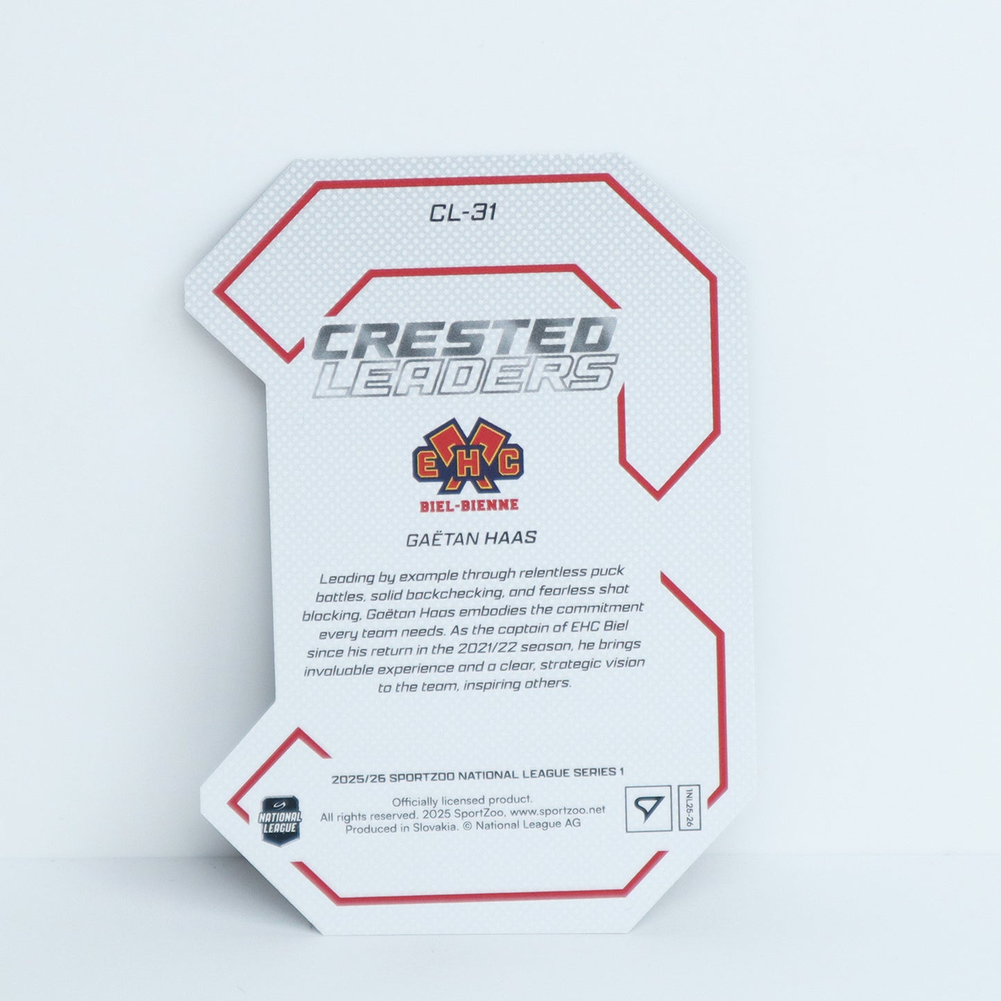 CL-31 - EHCB - GAETAN HAAS - CRESTED LEADERS BASE