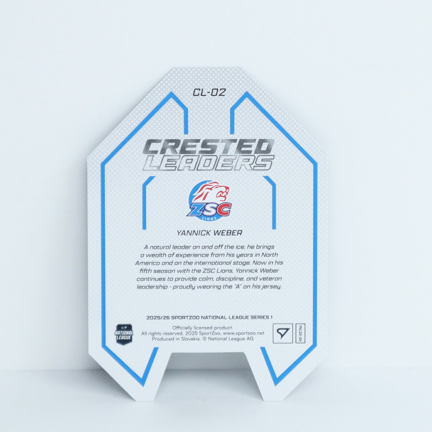 CL-02 - ZSC - YANNICK WEBER - CRESTED LEADERS BLUE - 17/65