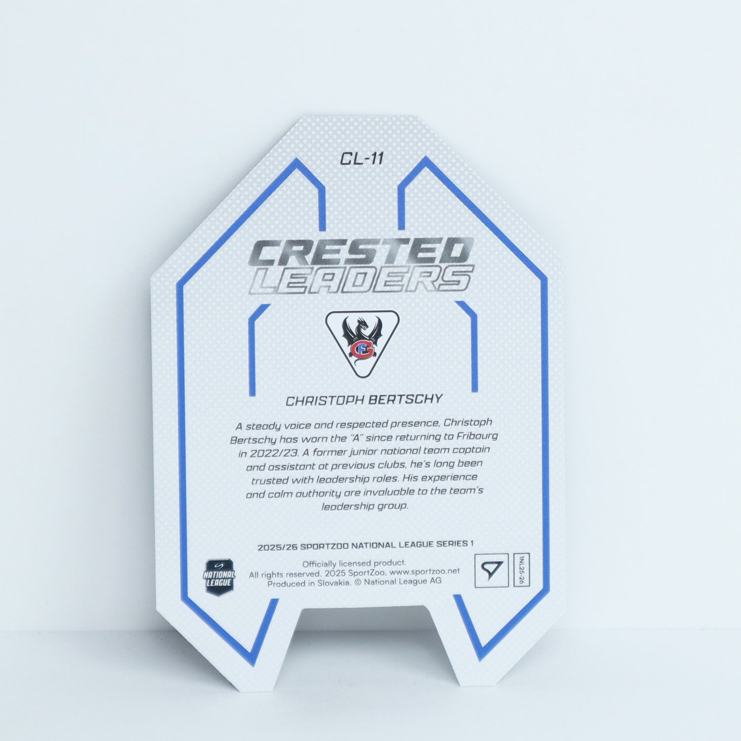 CL-11 - FRI - CHRISTOPH BERTSCHY - CRESTED LEADERS BLUE - 36/65