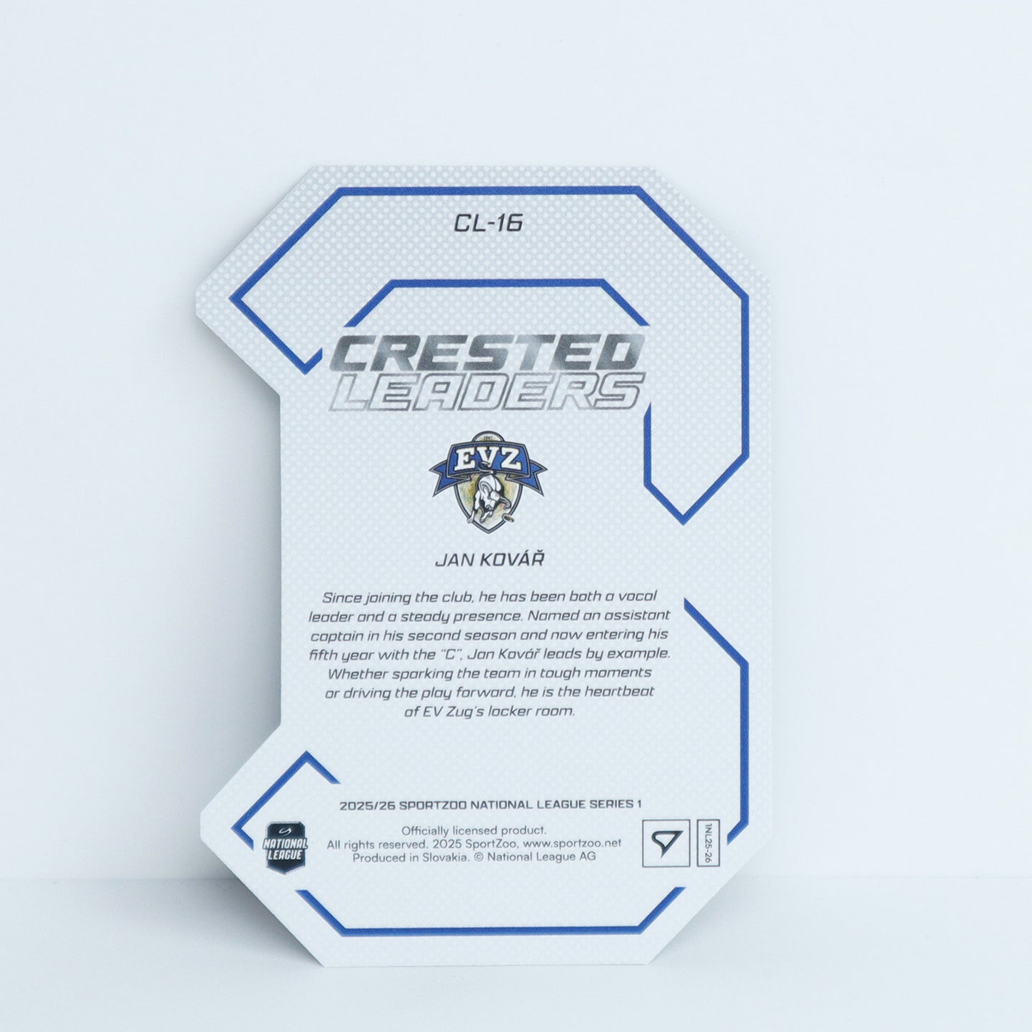 CL-16 - EVZ - JAN KOVAR - CRESTED LEADERS BLUE - 54/65