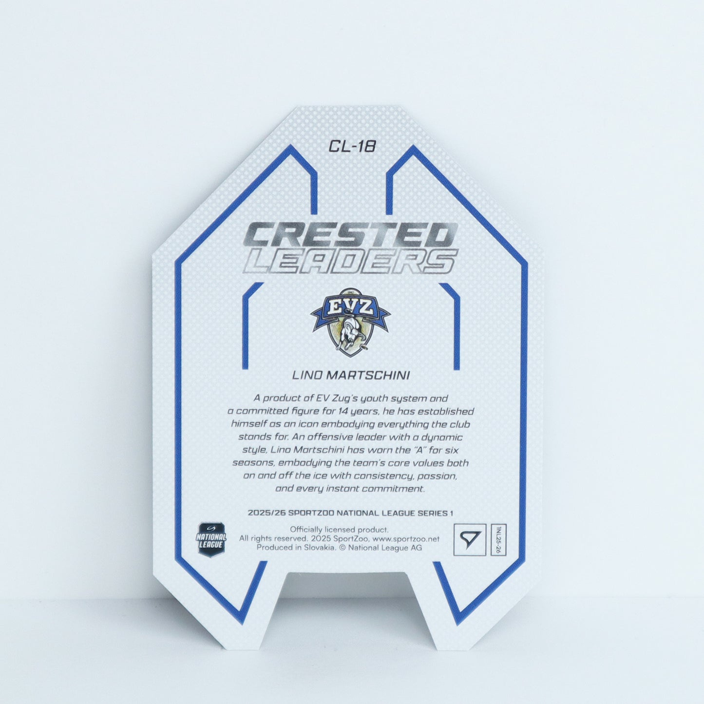CL-18 - EVZ - LINO MARTSCHINI - CRESTED LEADERS BLUE - 61/65